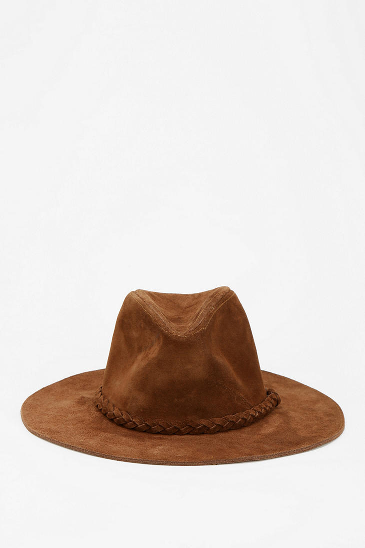 suede hat womens