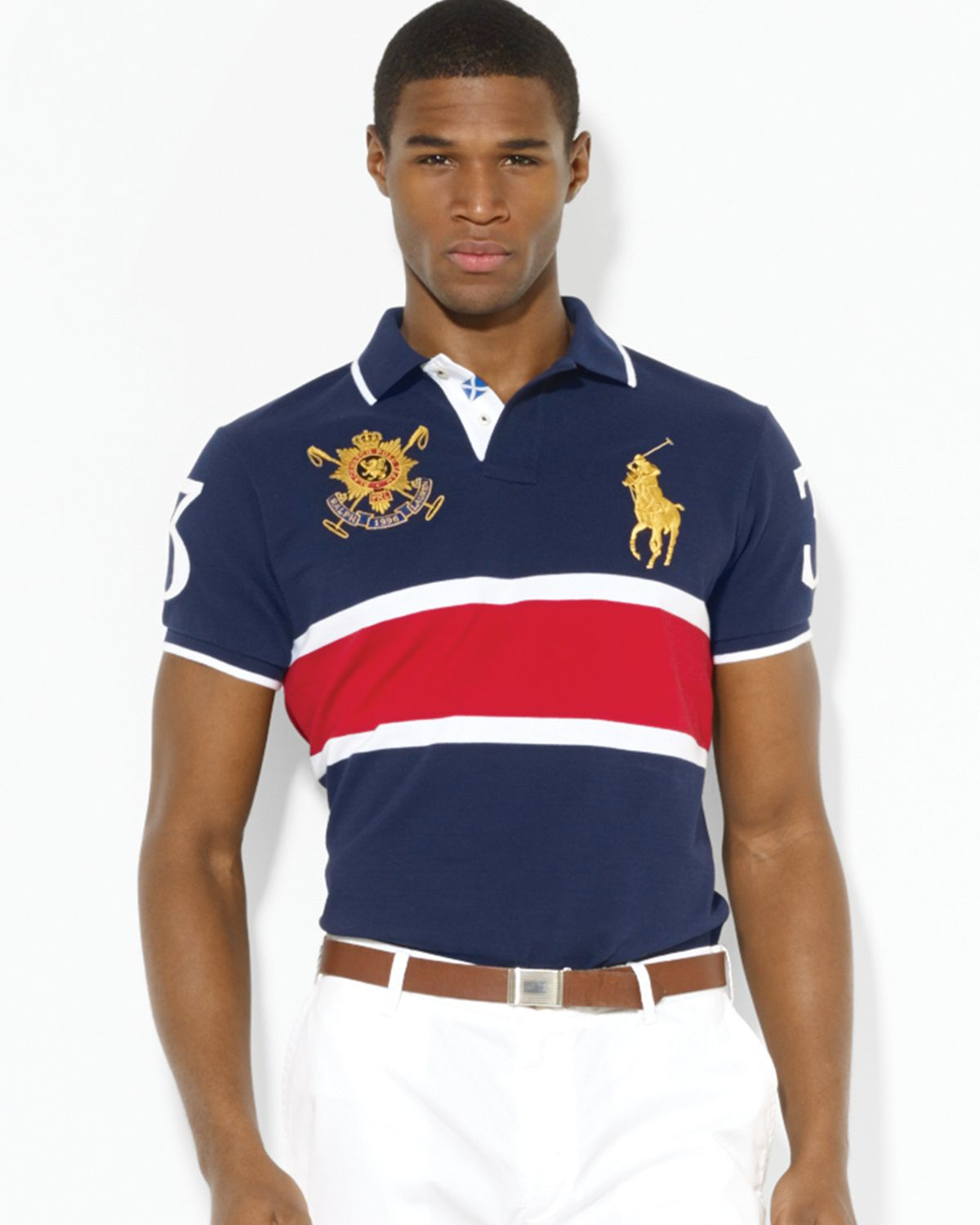 ralph lauren polo black and red