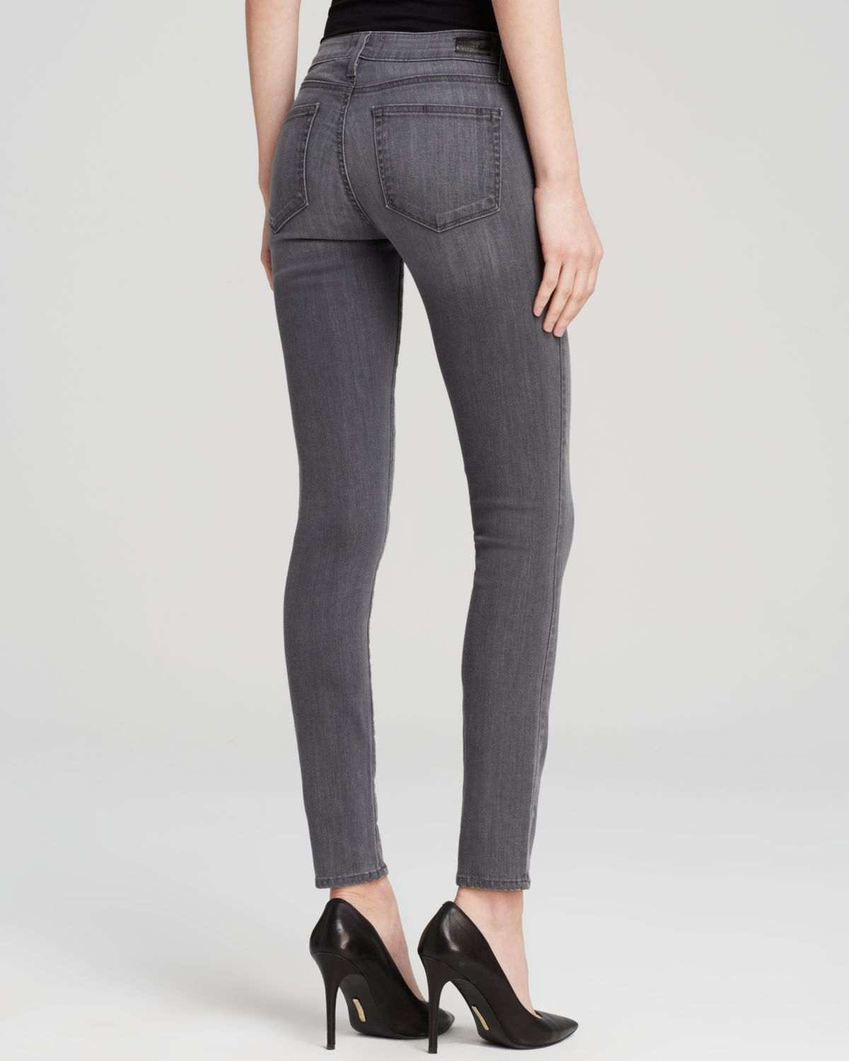 Paige Jeans Verdugo Ultra Skinny In Anderson In Gray Lyst