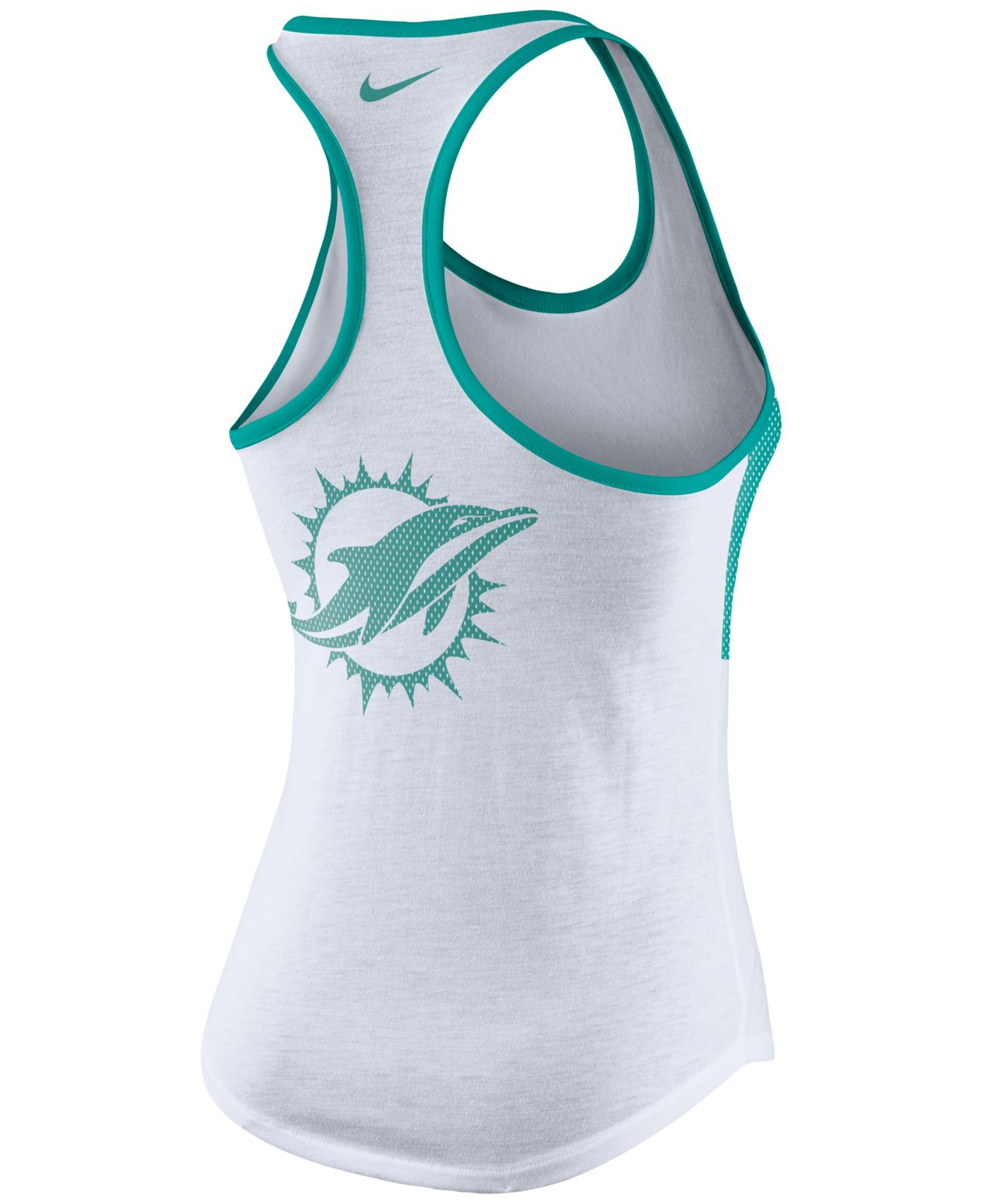 miami dolphins womens crop top