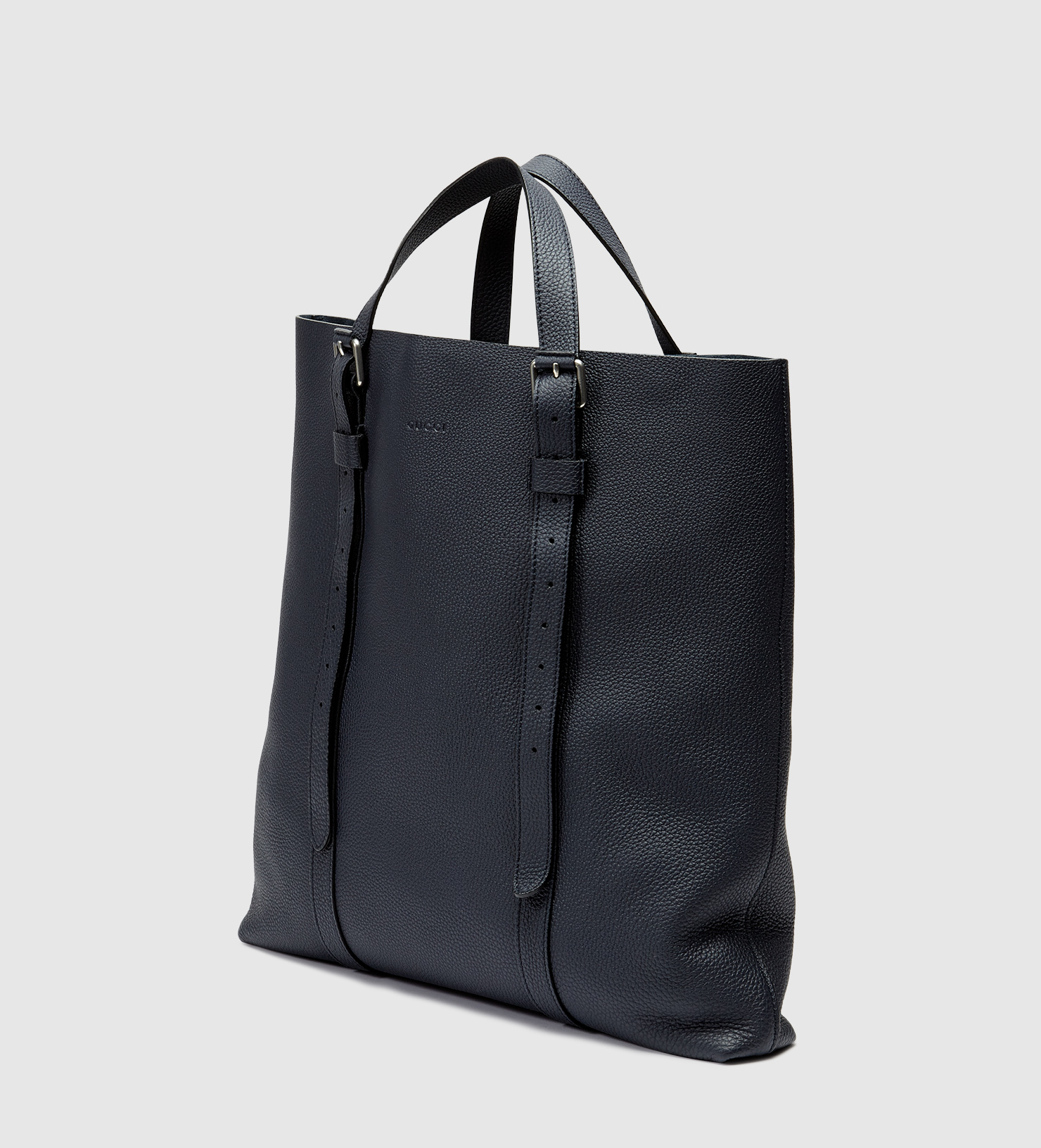 Gucci Convertible Leather Tote Bag in Black for Men - Lyst