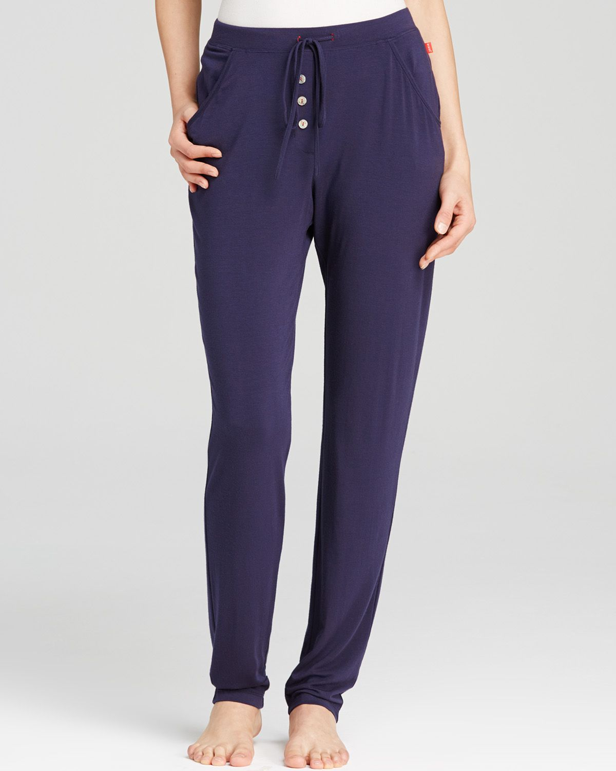 Josie Modal Kangaroo Pants in Blue (Navy) Lyst