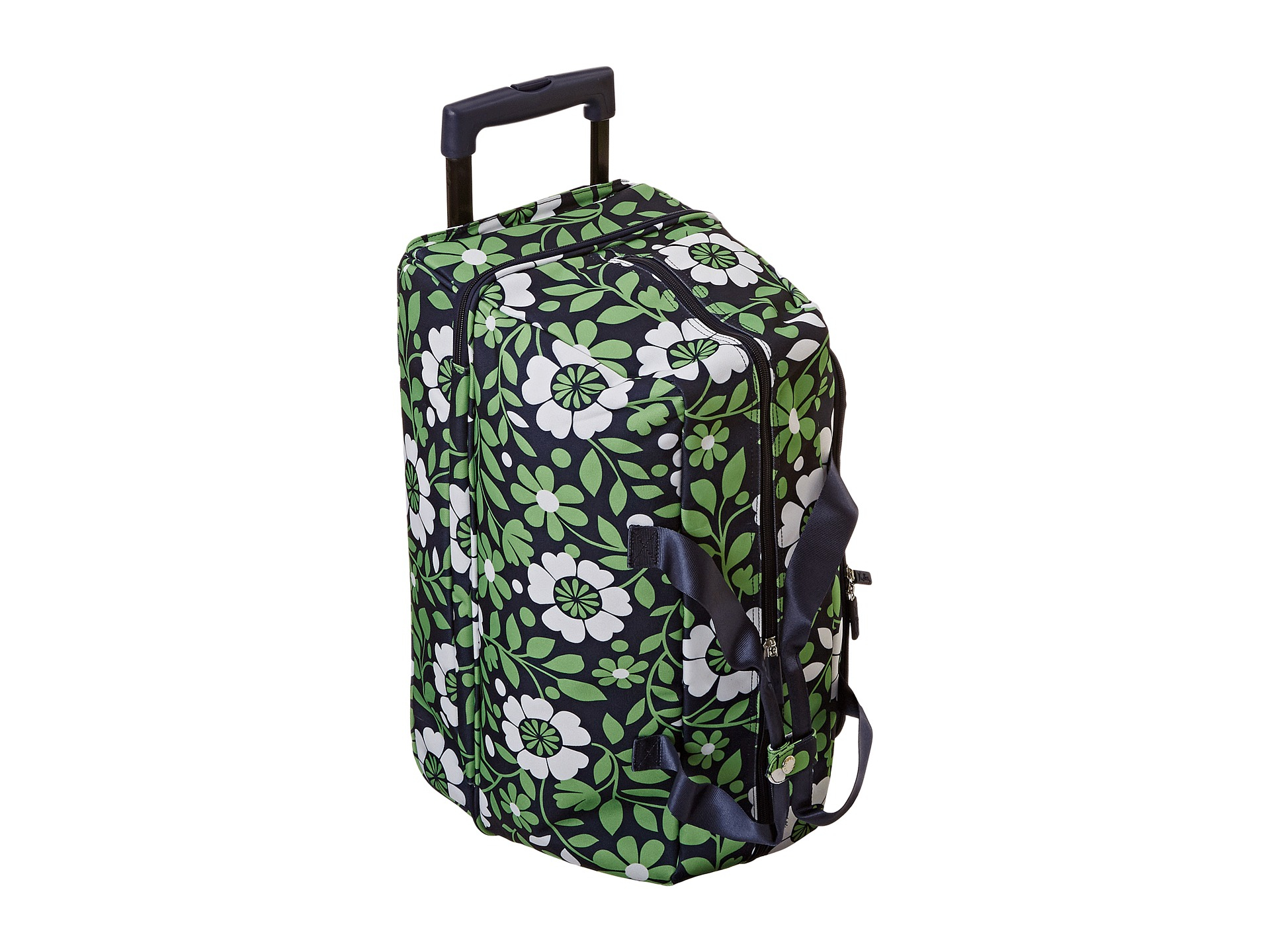 vera bradley lighten up wheeled carry on