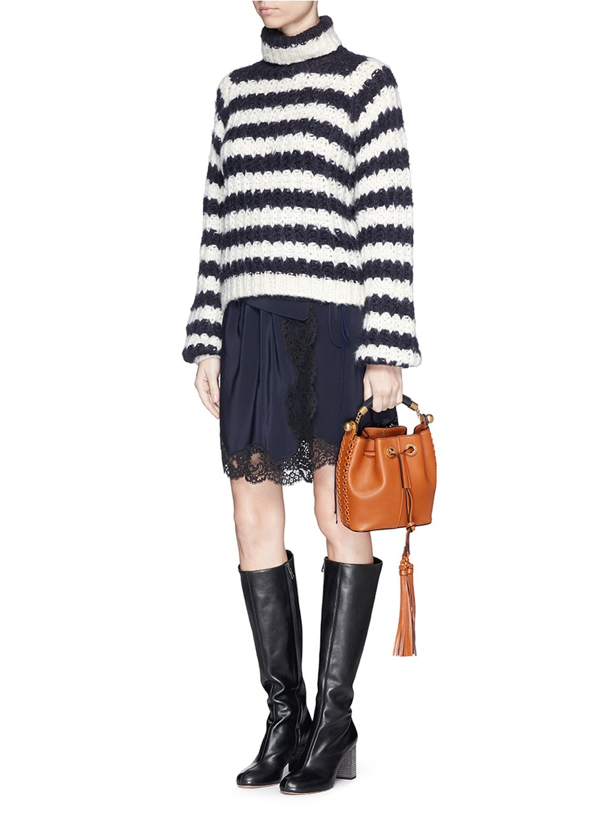 chloe gala bucket bag