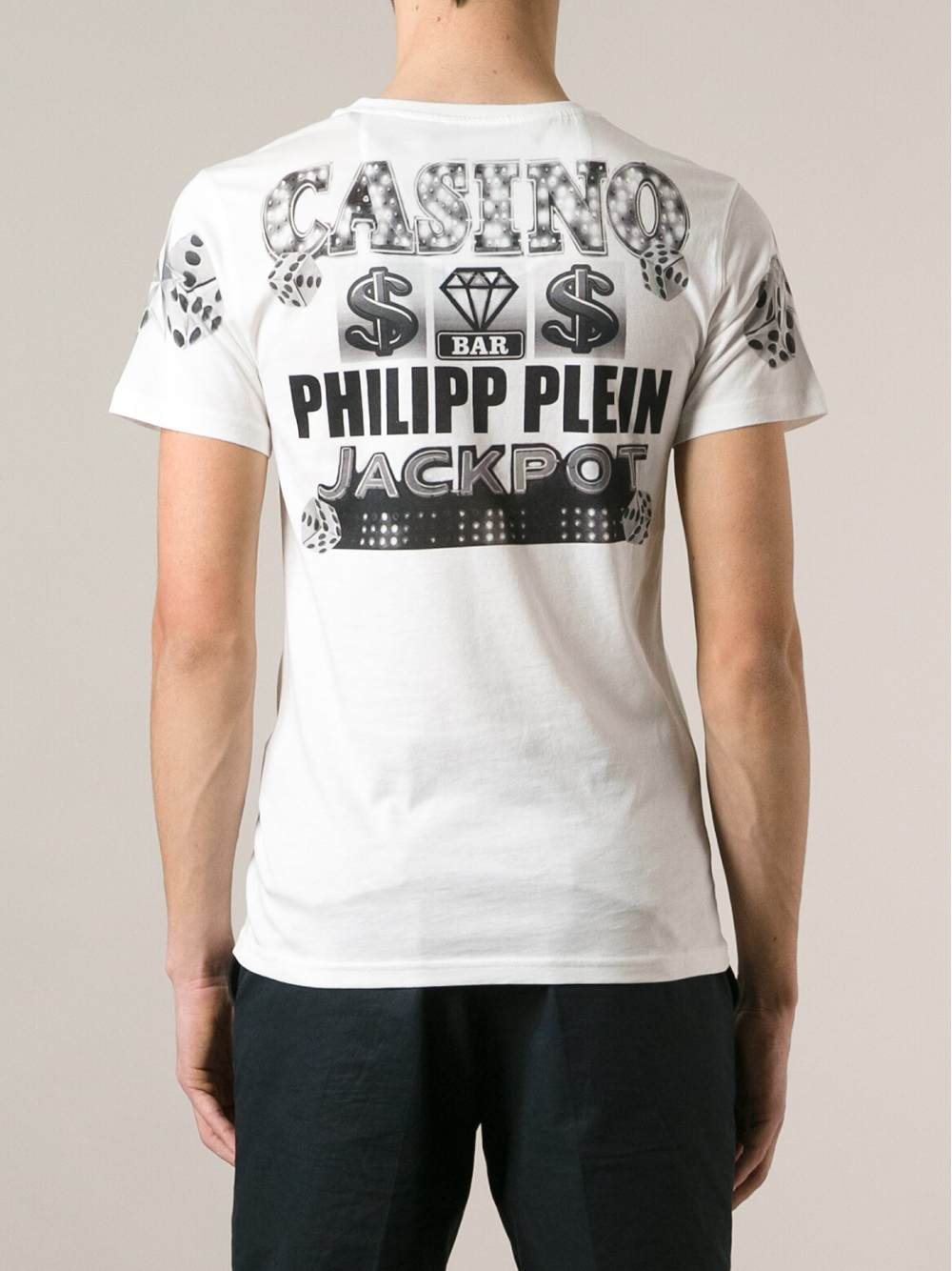 Philipp Plein Casino Jackpot Print 