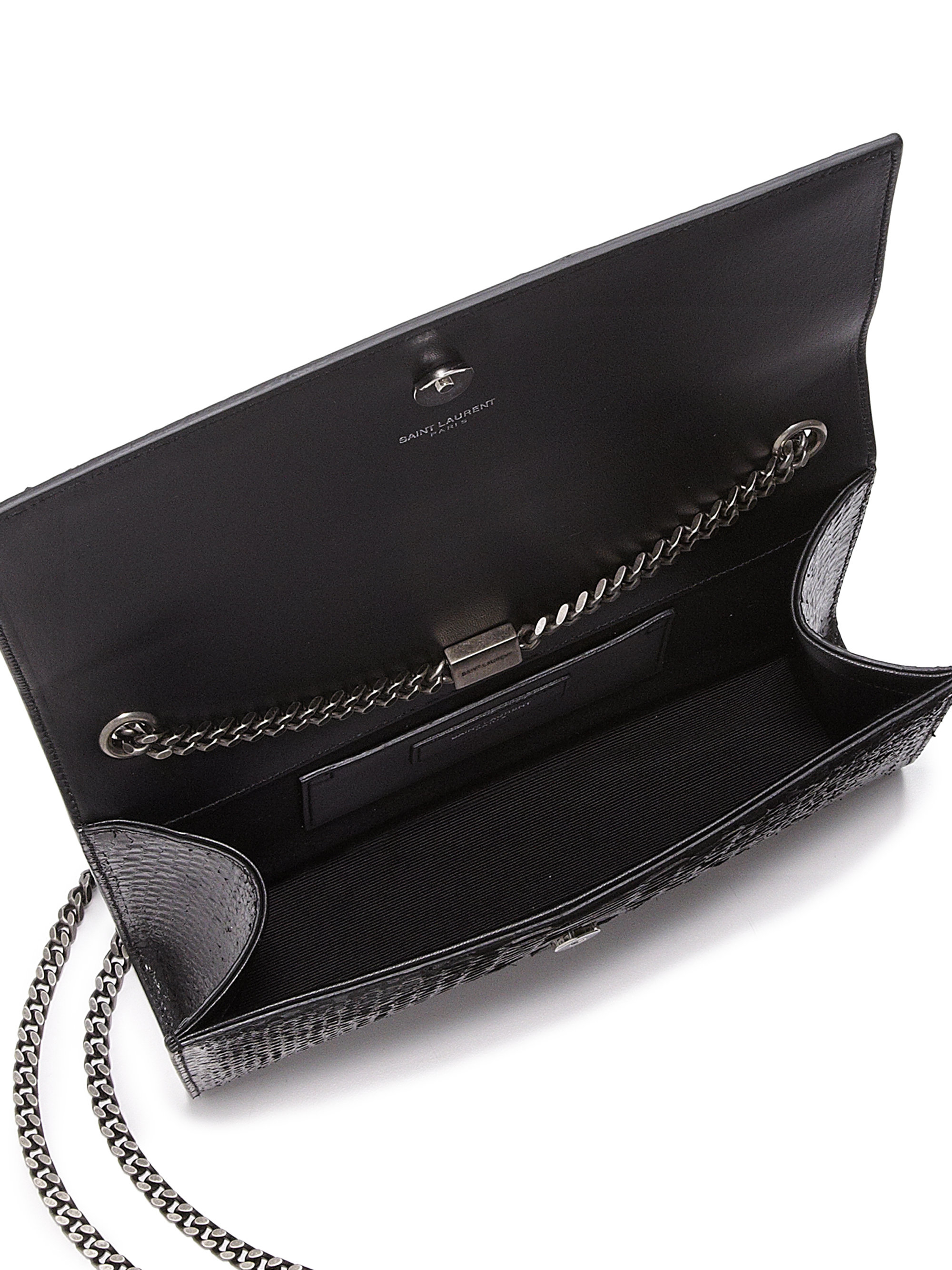 saint laurent python bag