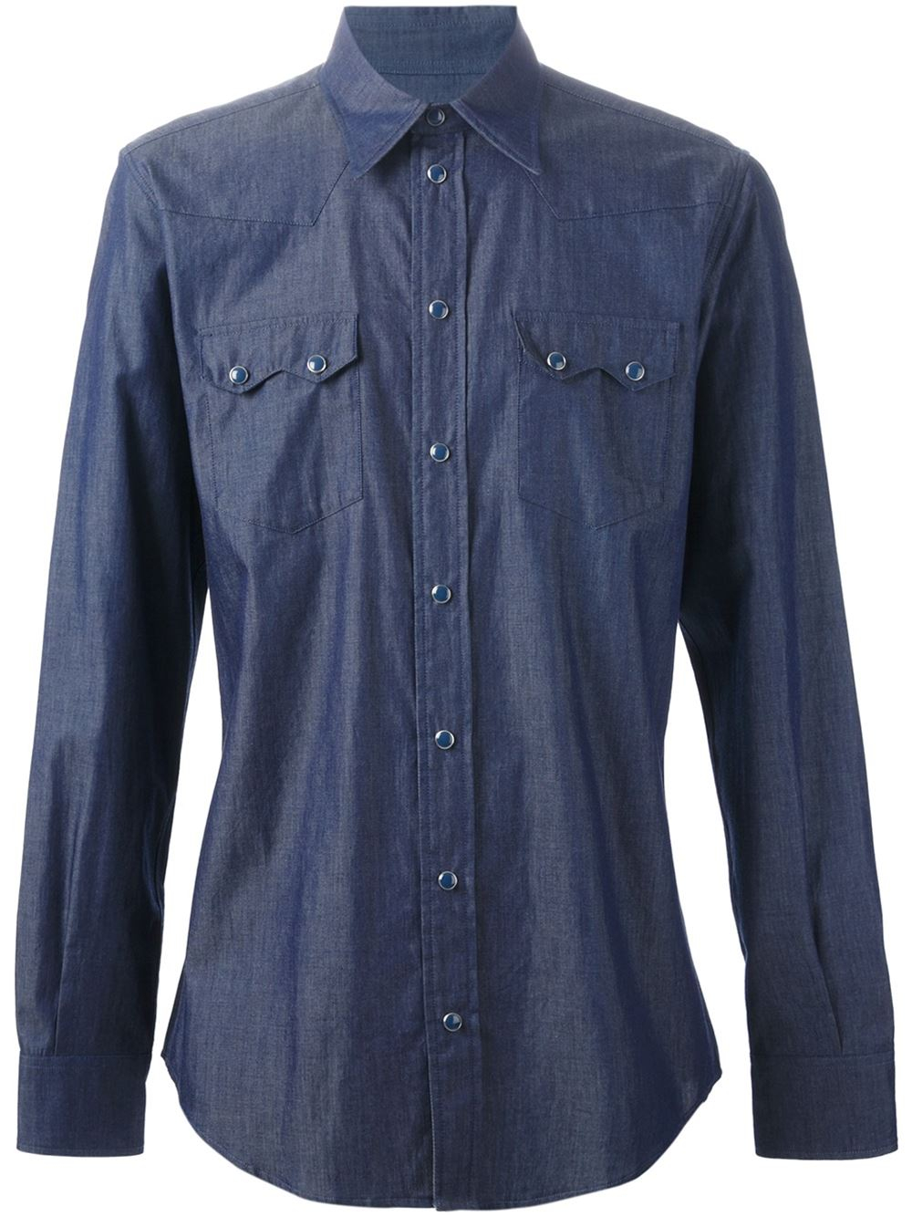 mens chambray shirt style
