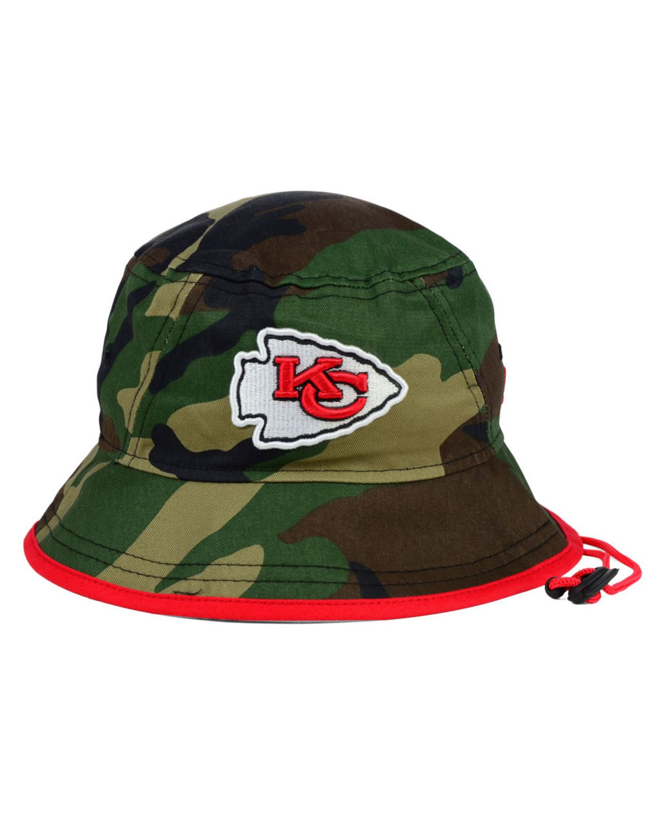 KTZ Kansas City Chiefs Camo Pop Bucket 