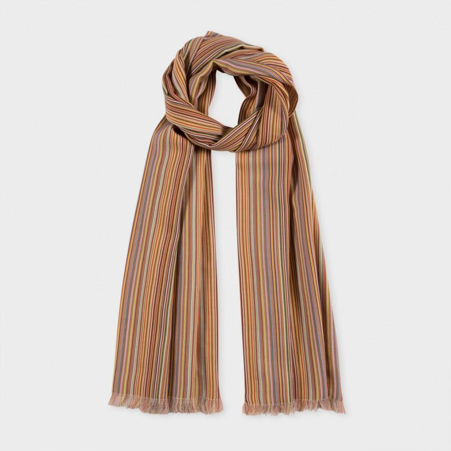 Lyst Paul Smith Men's Fine Wool Signature Stripe Scarf for Men