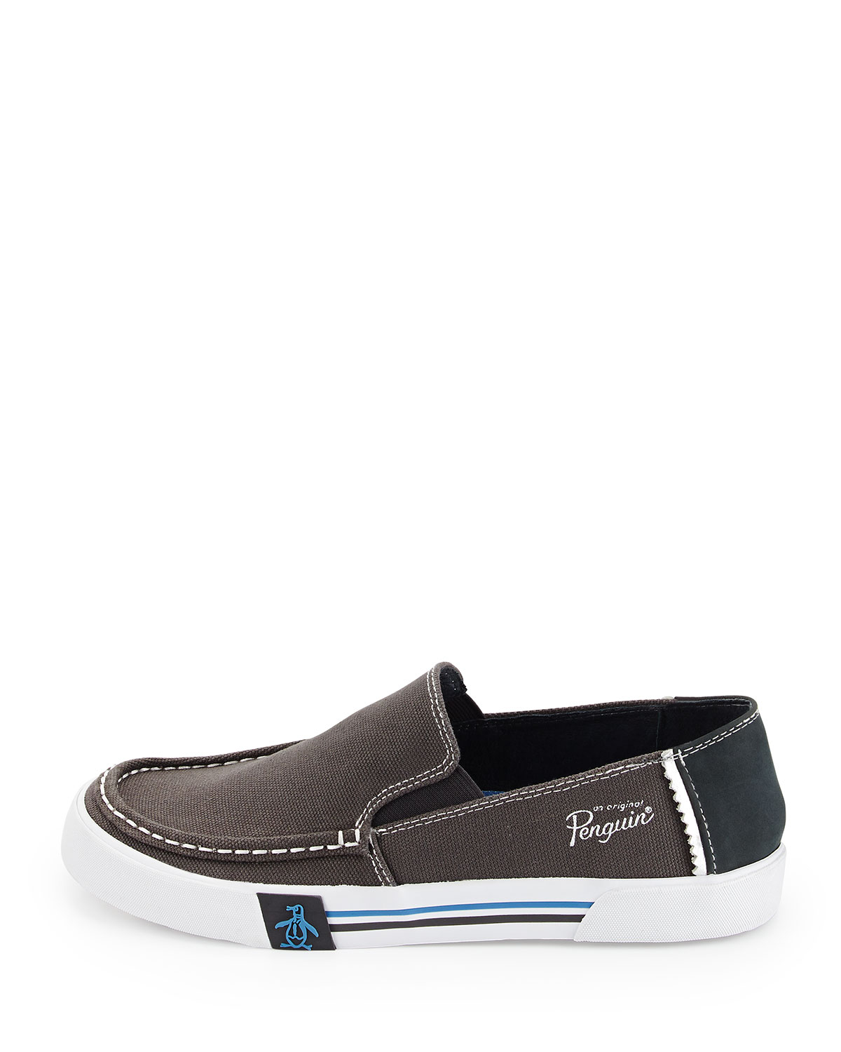 penguin ernie loafer original penguin ernie canvas loafer in blue for lyst penguin ernie loafer original penguin ernie canvas loafer in blue for lyst