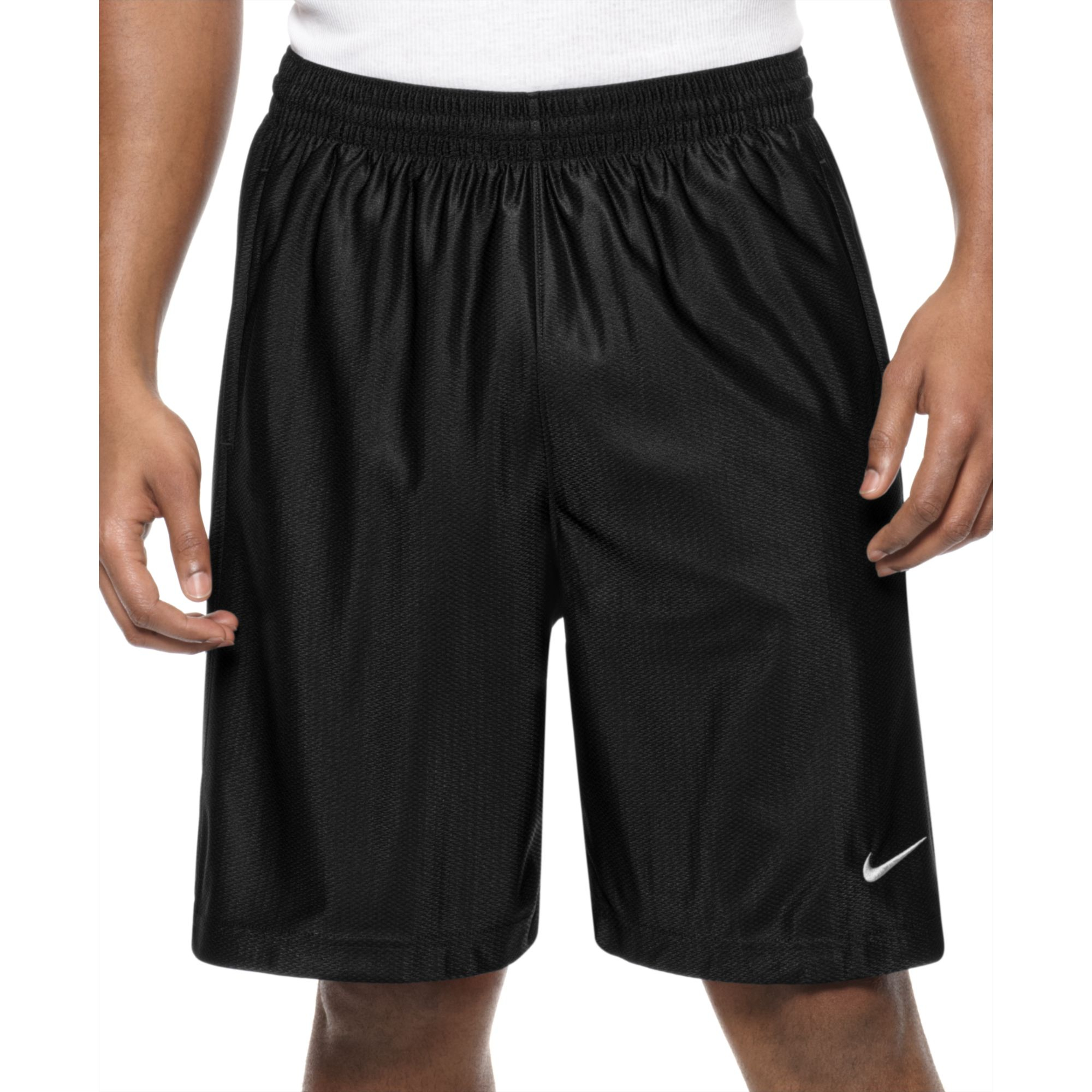 Nike Zone Mesh Basketball Shorts in Black for Men - Lyst