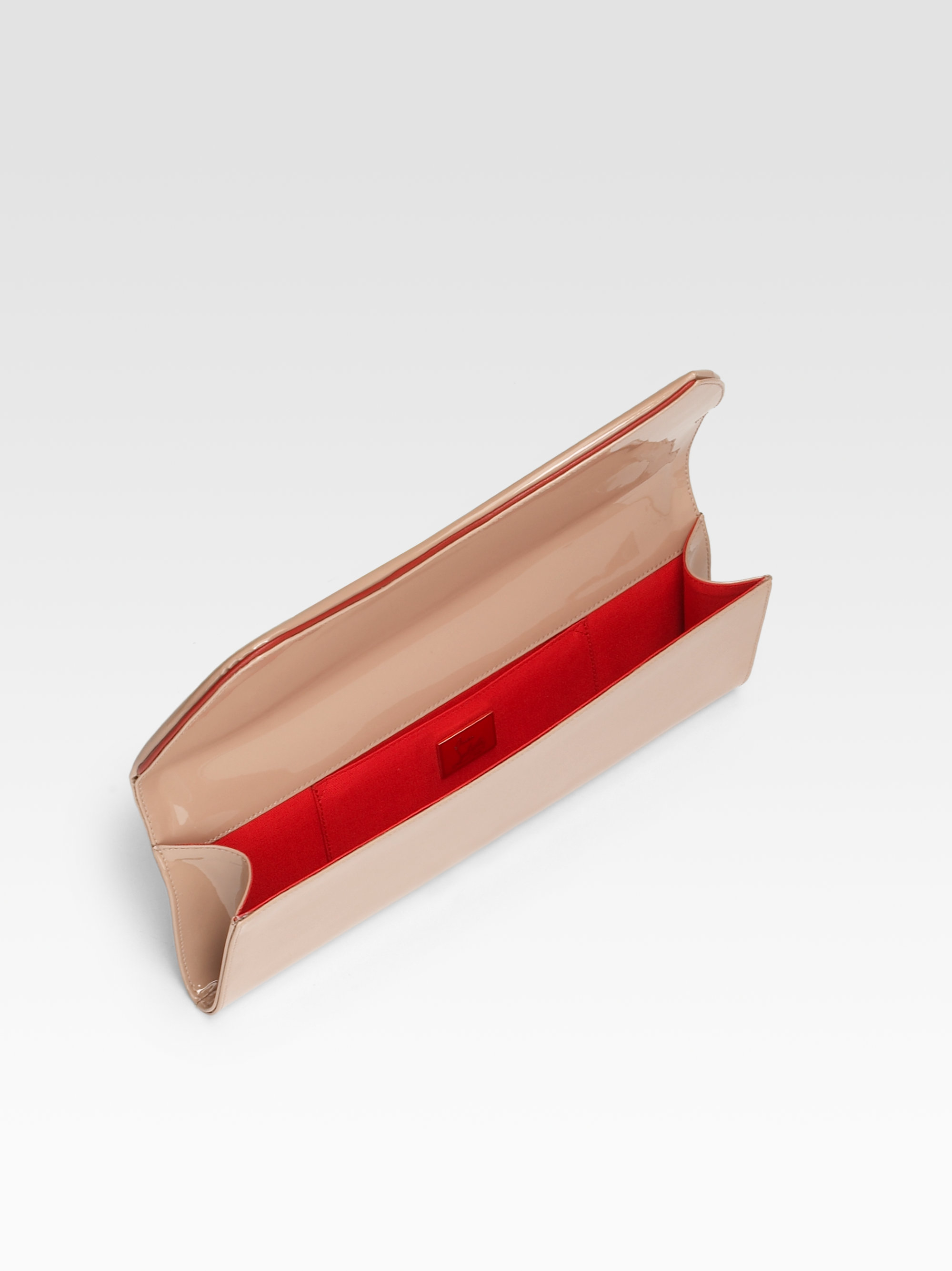 louboutin pigalle patent clutch louboutin pigalle patent clutch