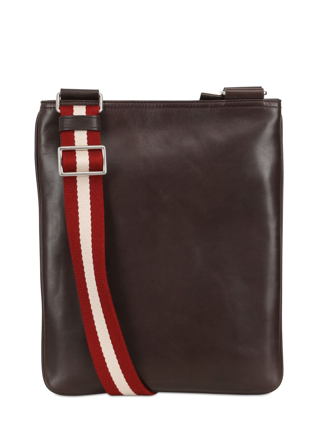 Bally Leather Crossbody Bag in Brown for Men