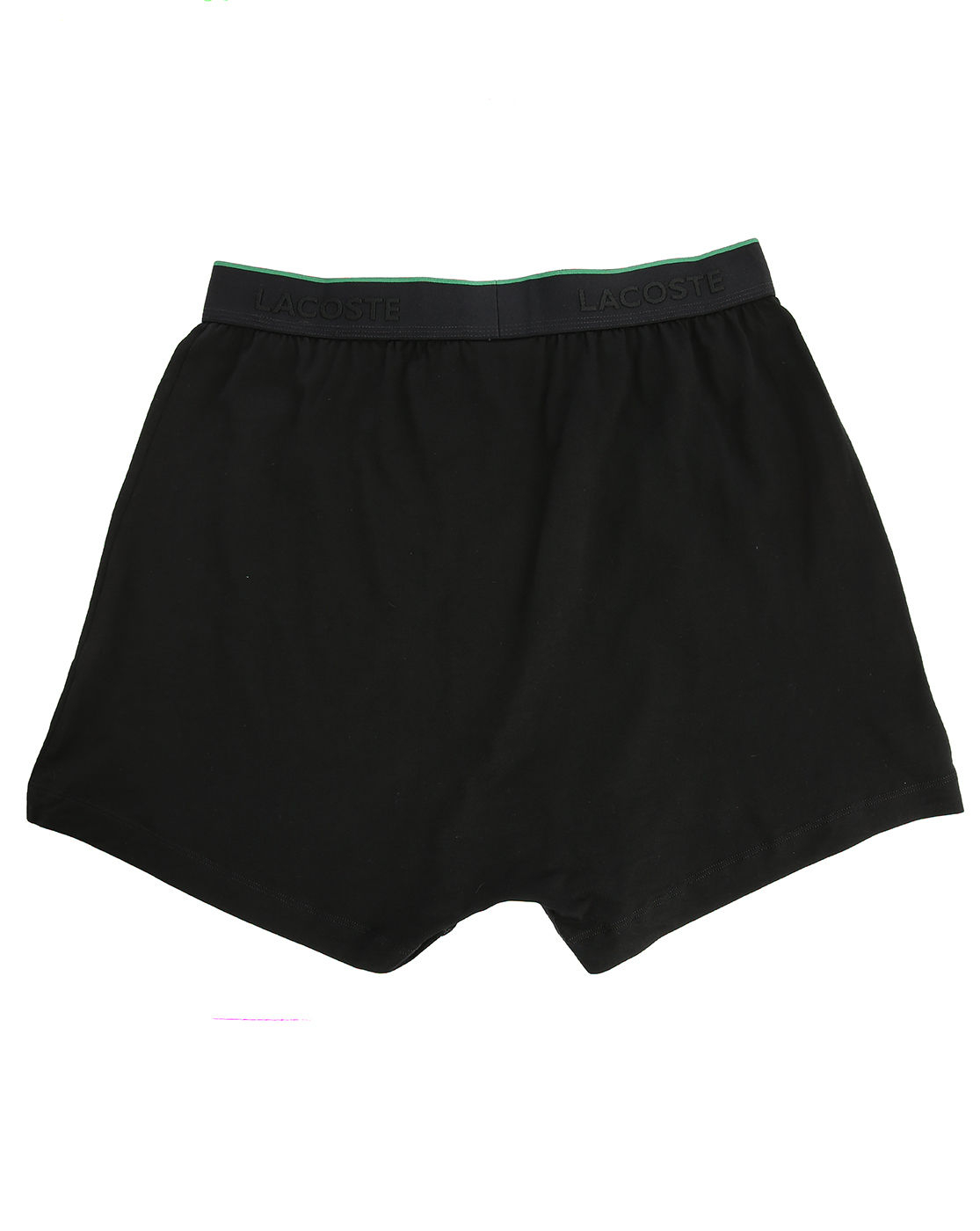 Lacoste 3-pack Of Black Els Cotton Knit Boxer Shorts in Black for Men ...