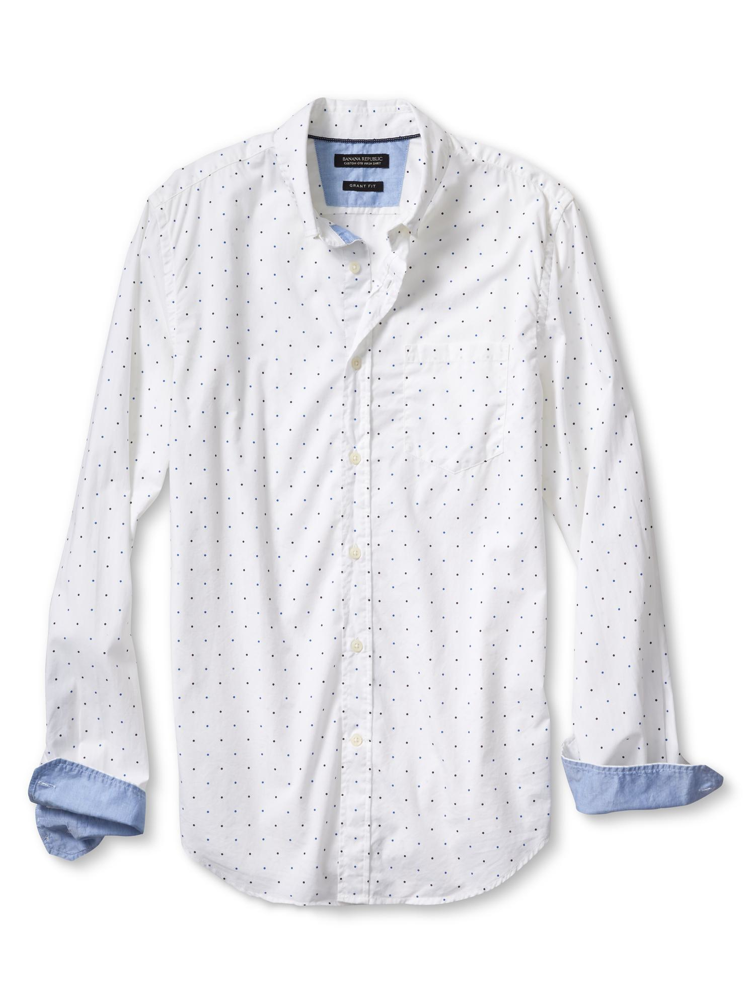 banana republic custom 078 wash shirt