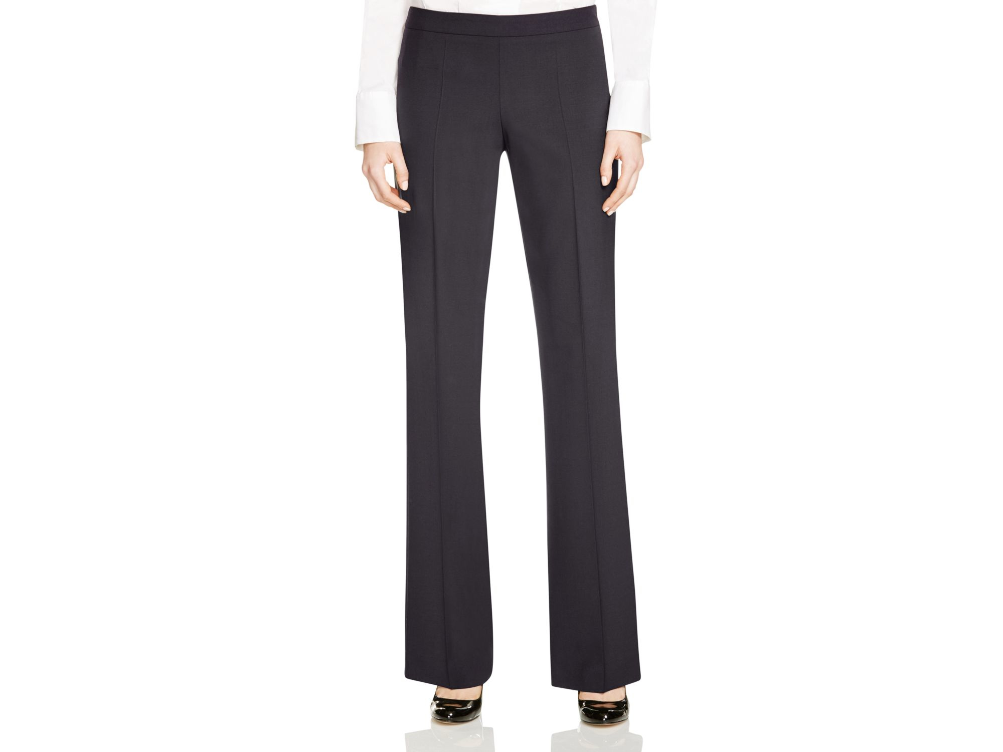 boss tulea stretch wool suiting pants in blue open blue boss tulea stretch wool suiting pants in blue open blue