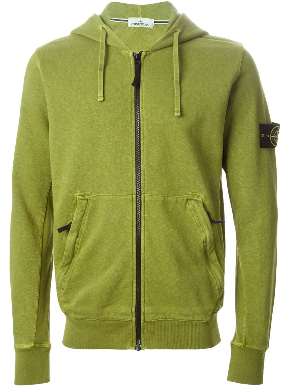 Stone Island Zip Hoodie Green Outlet, SAVE 38% - eagleflair.com