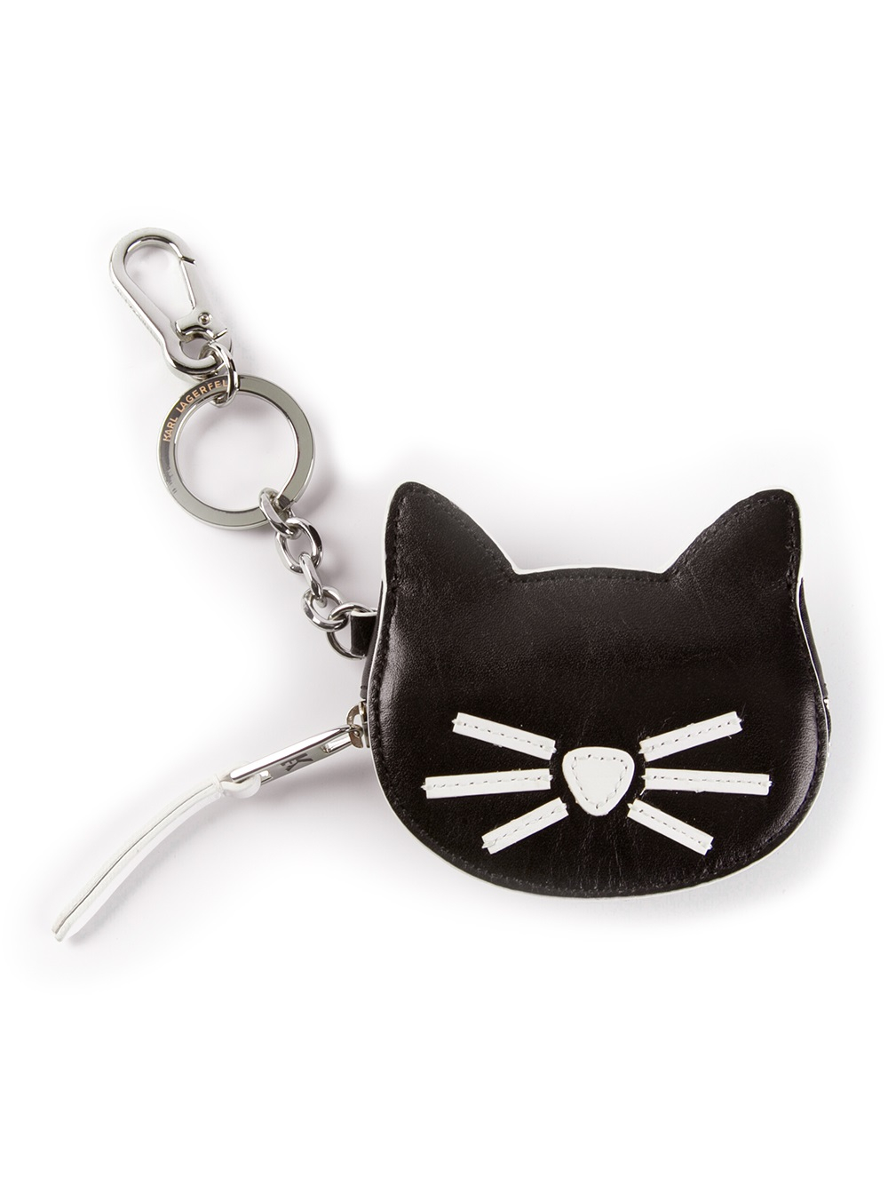 Karl Lagerfeld Cat Shaped Coin Purse in Black - Lyst