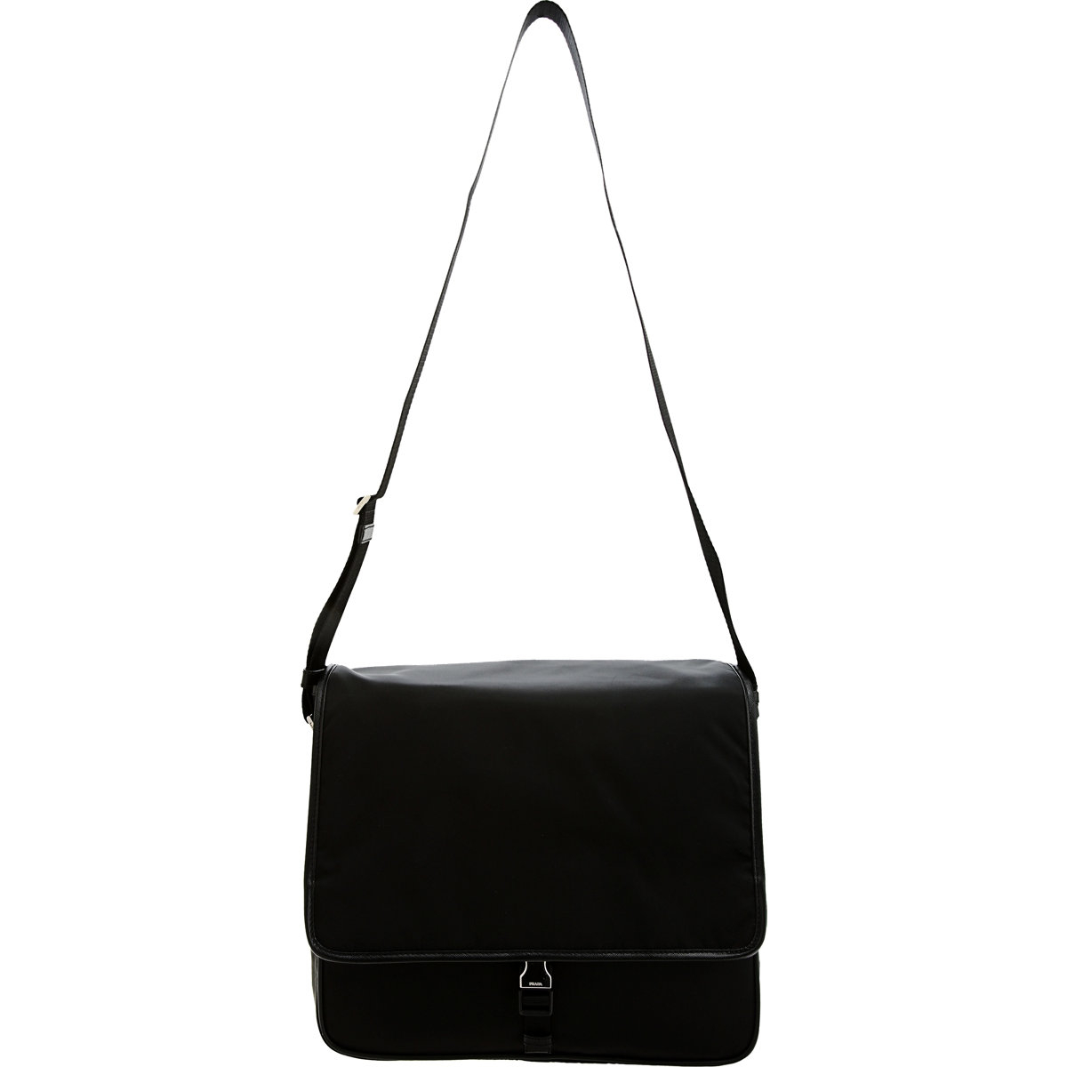 Lyst Prada Messenger Bag in Black for Men