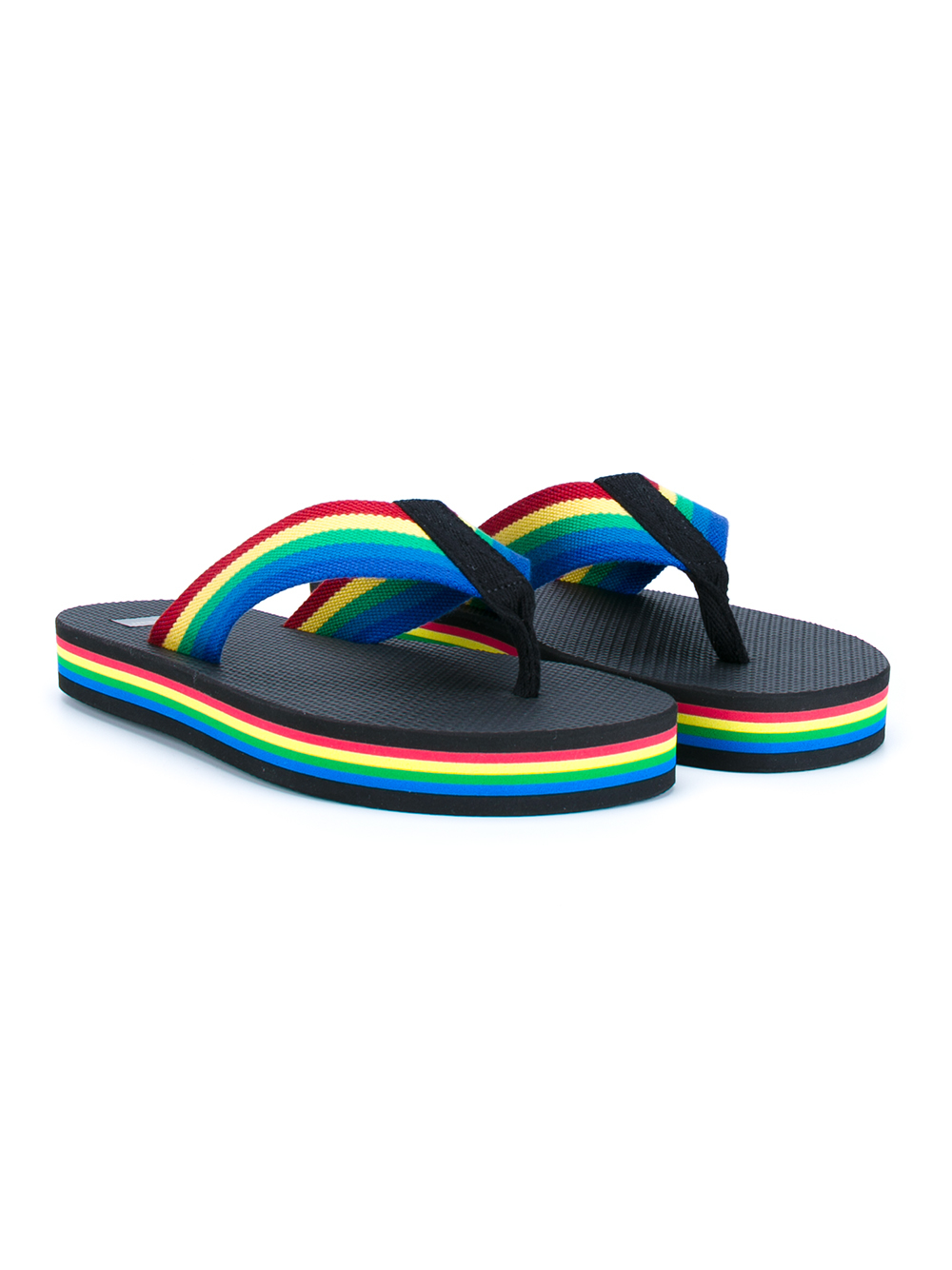 rainbow flip flop