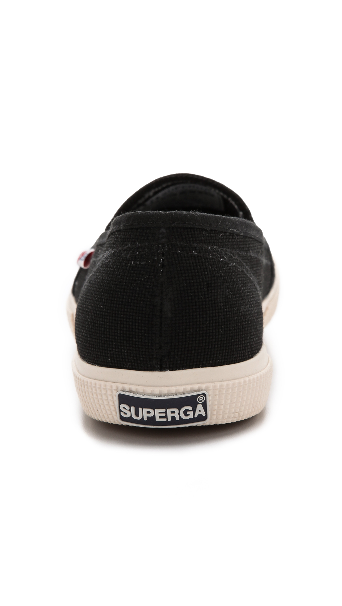 Superga Slip On Sneakers - Black | Lyst