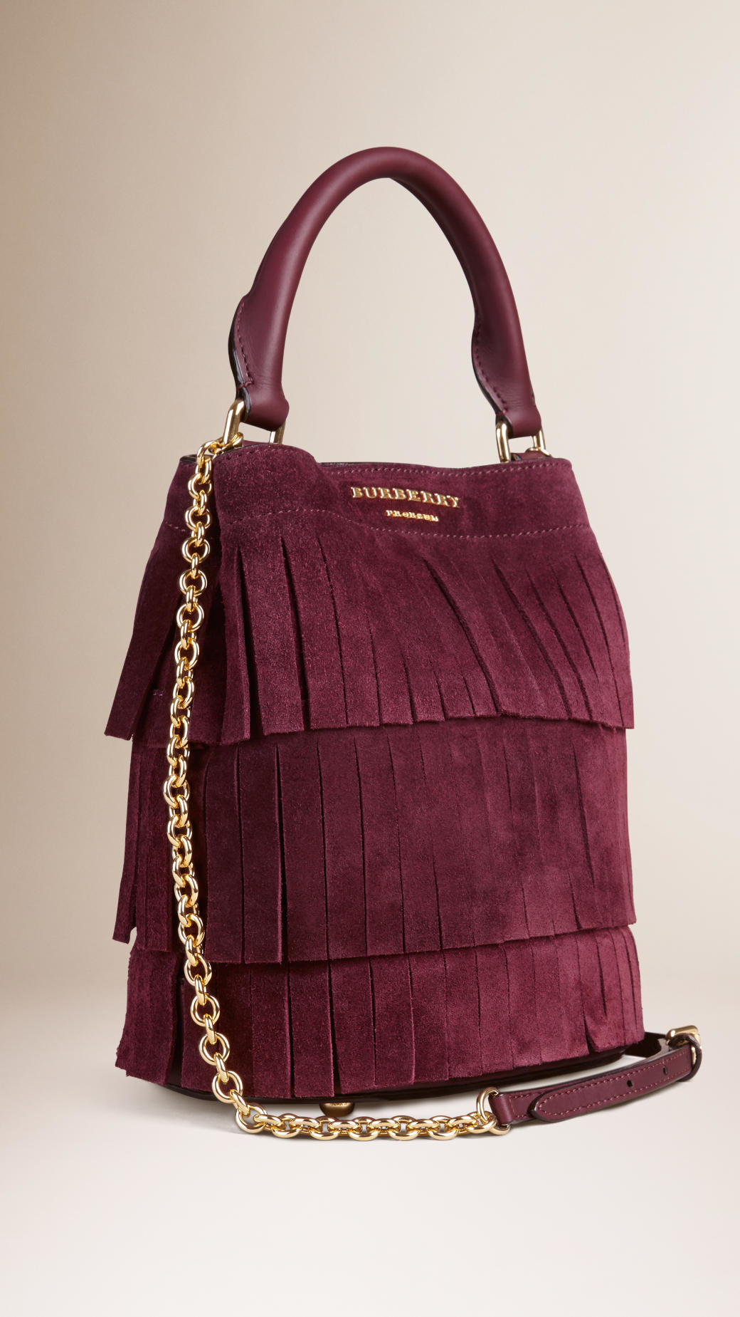 burberry purple dress