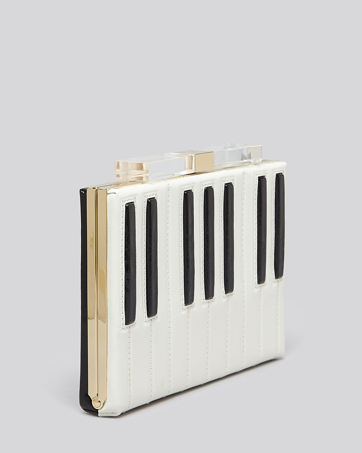 Kate Spade Clutch Fancy Footwork Emanuelle Piano In White Lyst