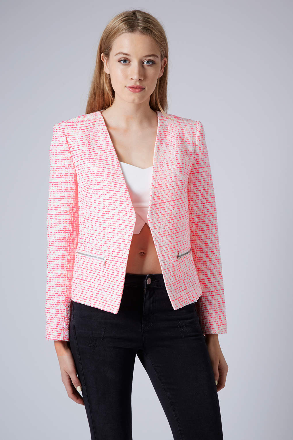 cras blazer pink