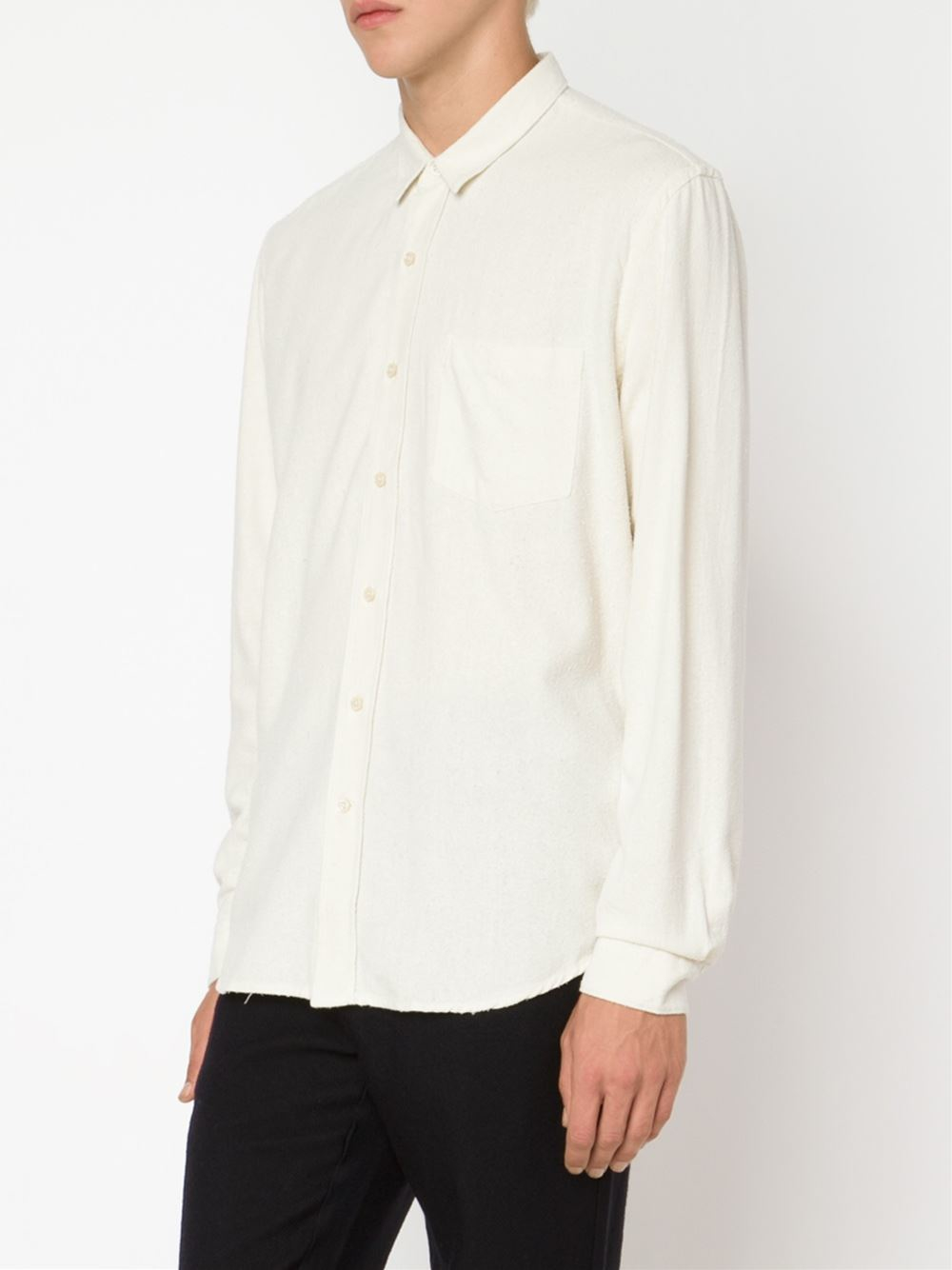 Our Legacy Silk Shirt in White for Men - Lyst