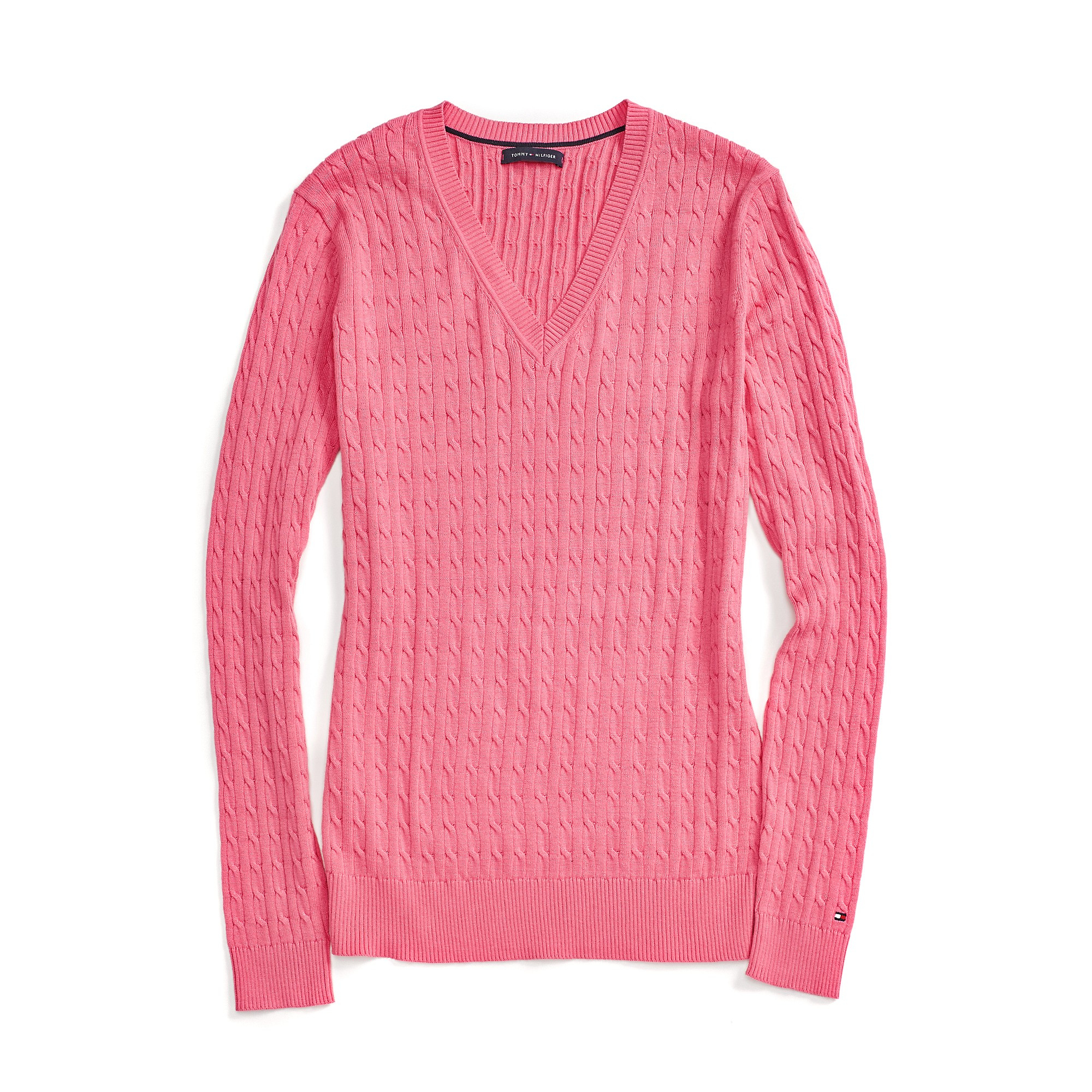 tommy hilfiger pink sweater