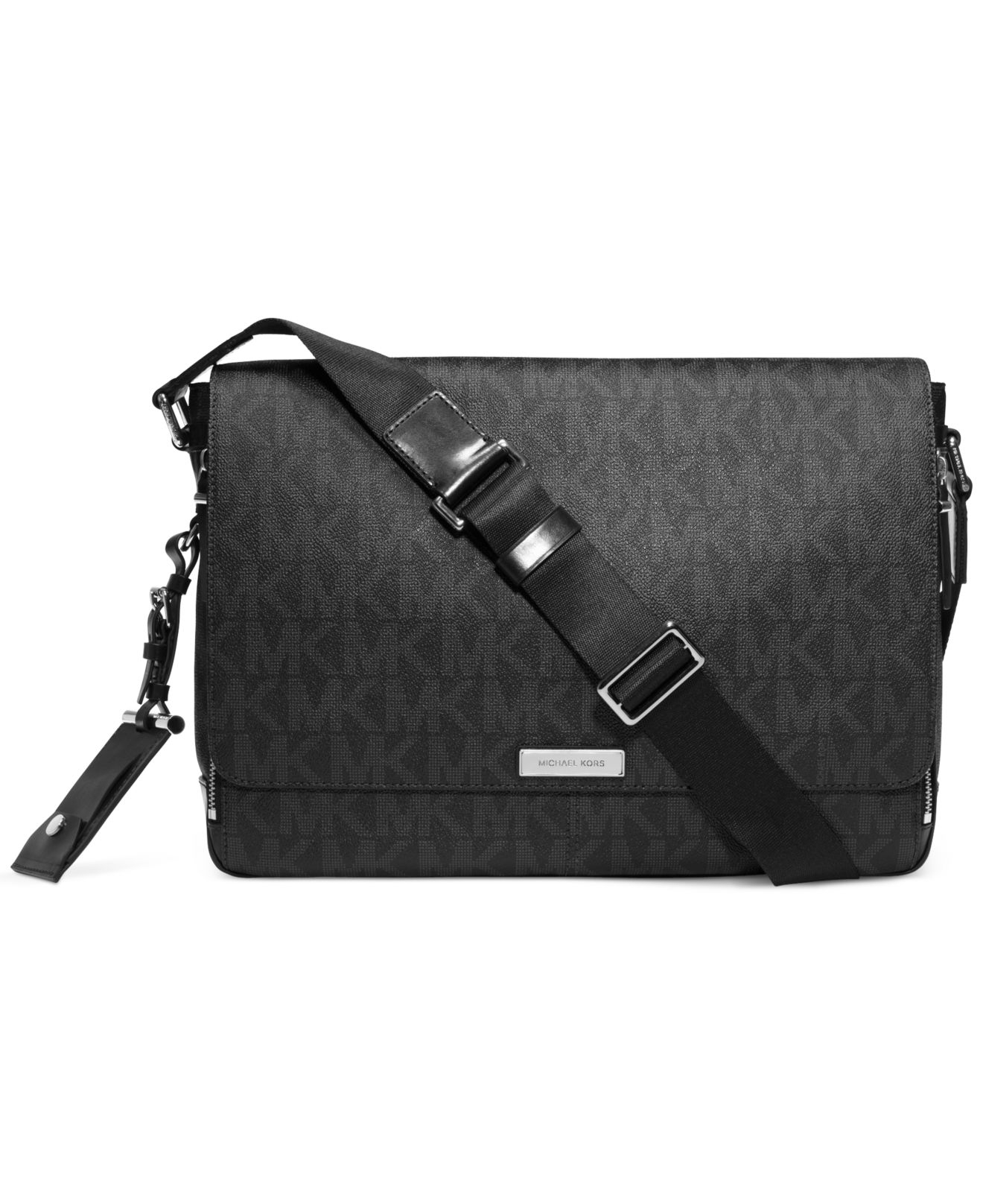 Michael Kors Jet Set Large Messenger Bag in Black for Men Lyst