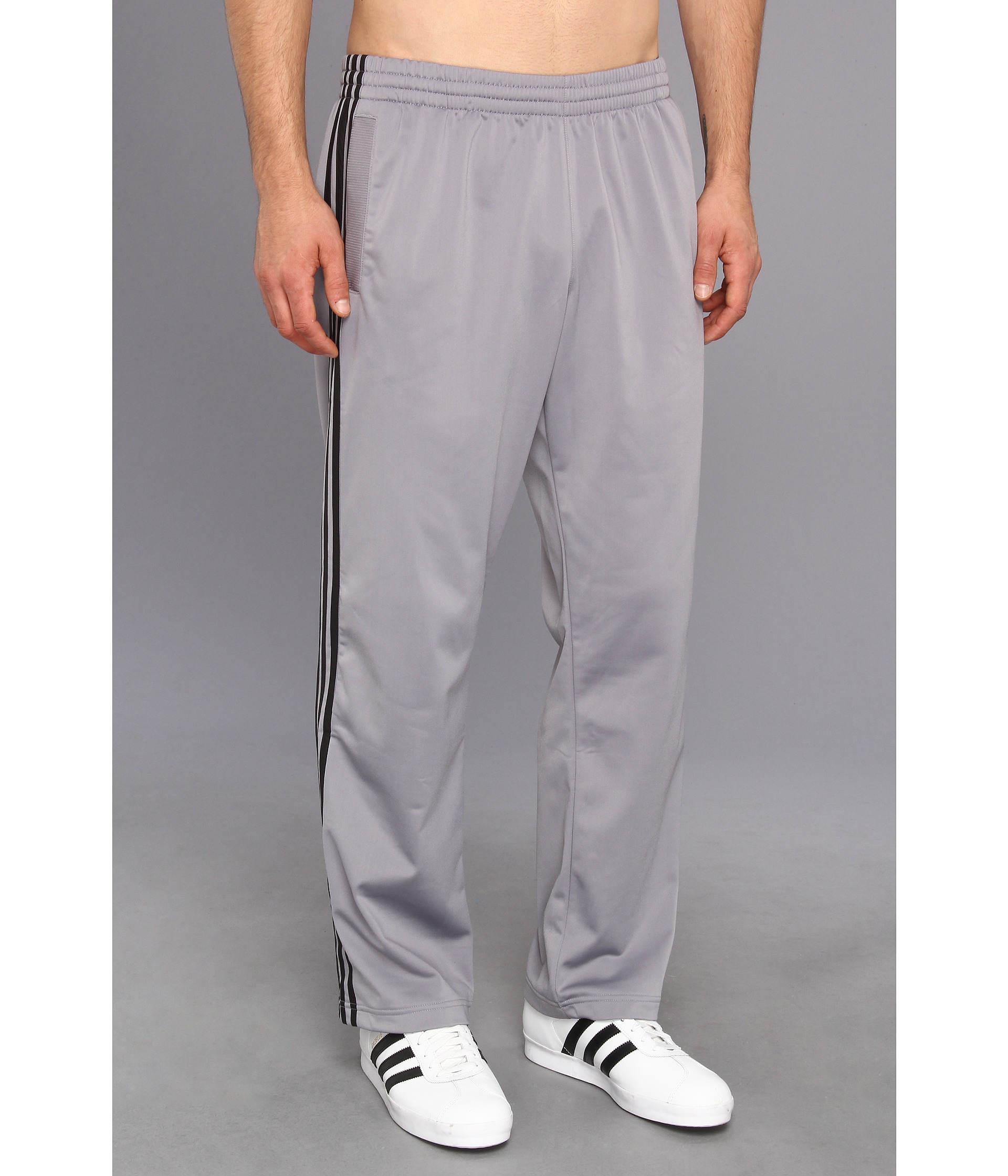 adidas Varsity Post Game Track Pant in Gray for Men - Lyst
