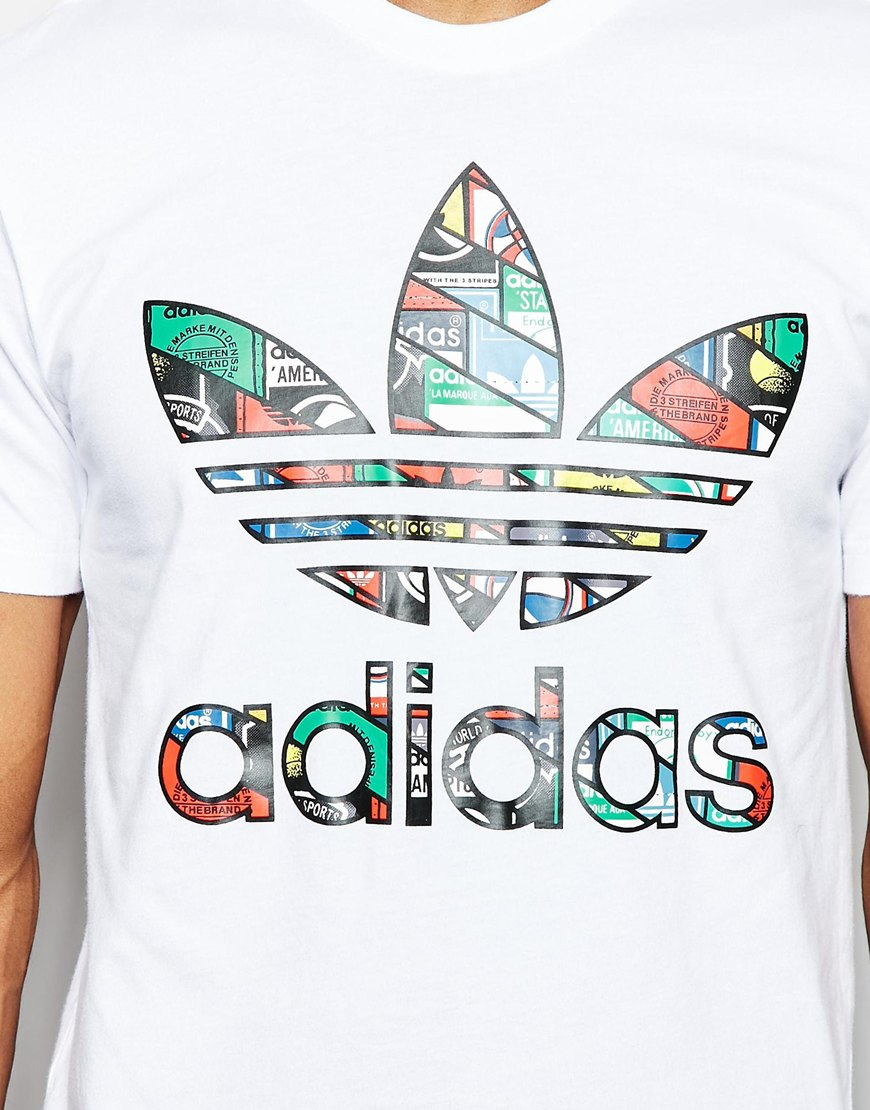 adidas t shirt print