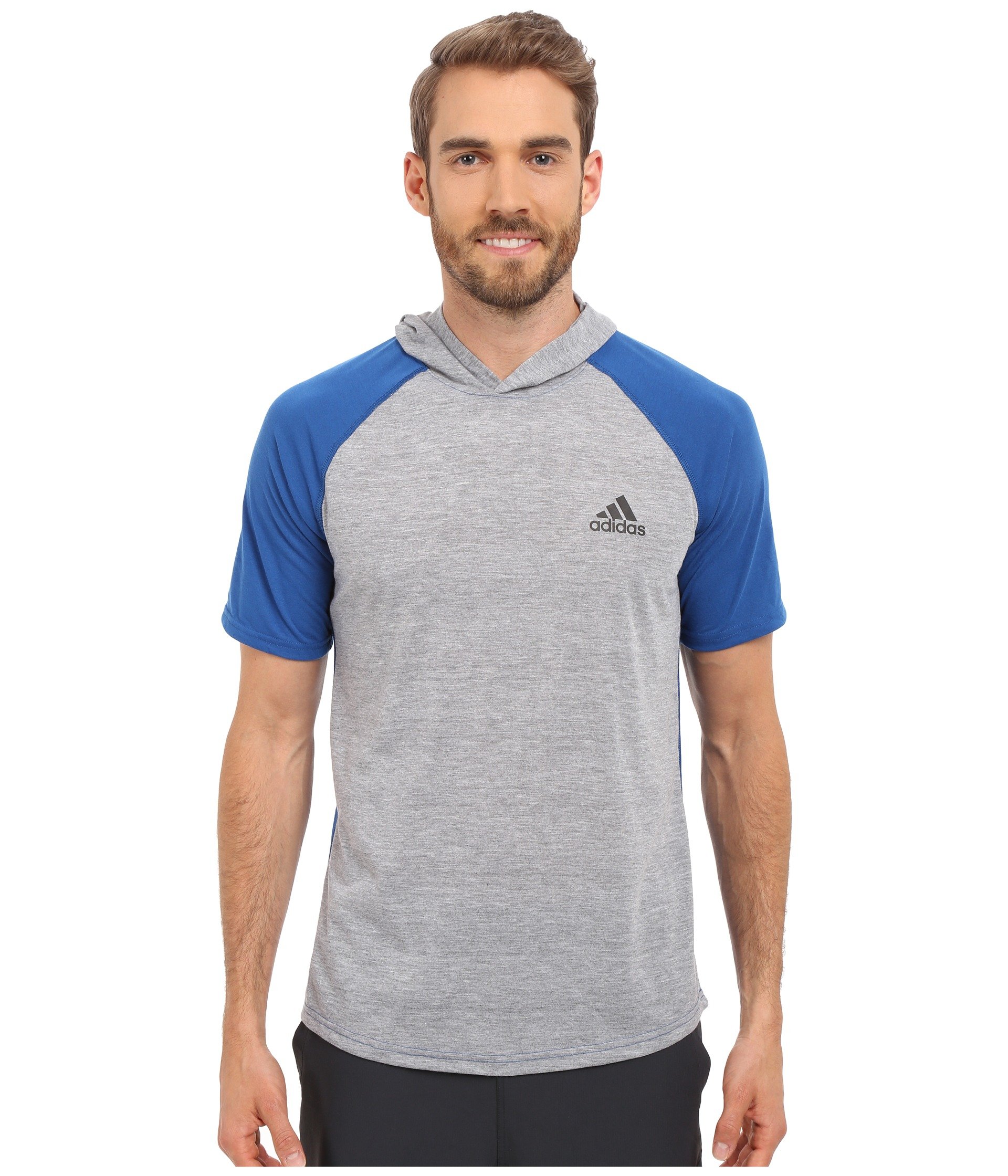 short sleeve hooded tee