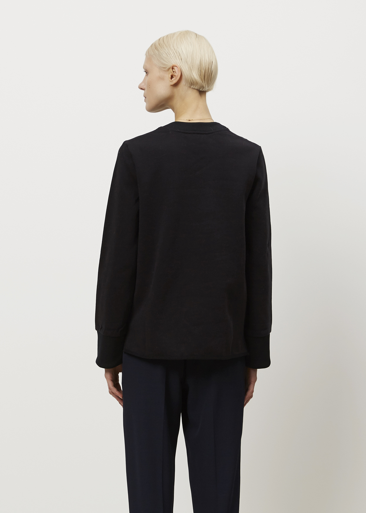 Lyst - Acne Studios Black Acadia Sweatshirt in Black Gallery