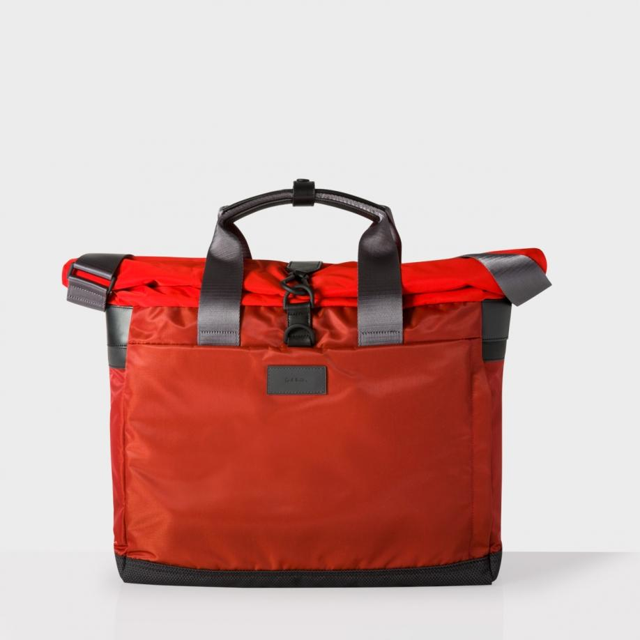 Paul Smith Men&#39;s Red Water-resistant Roll-top Cycling Folio for Men - Lyst