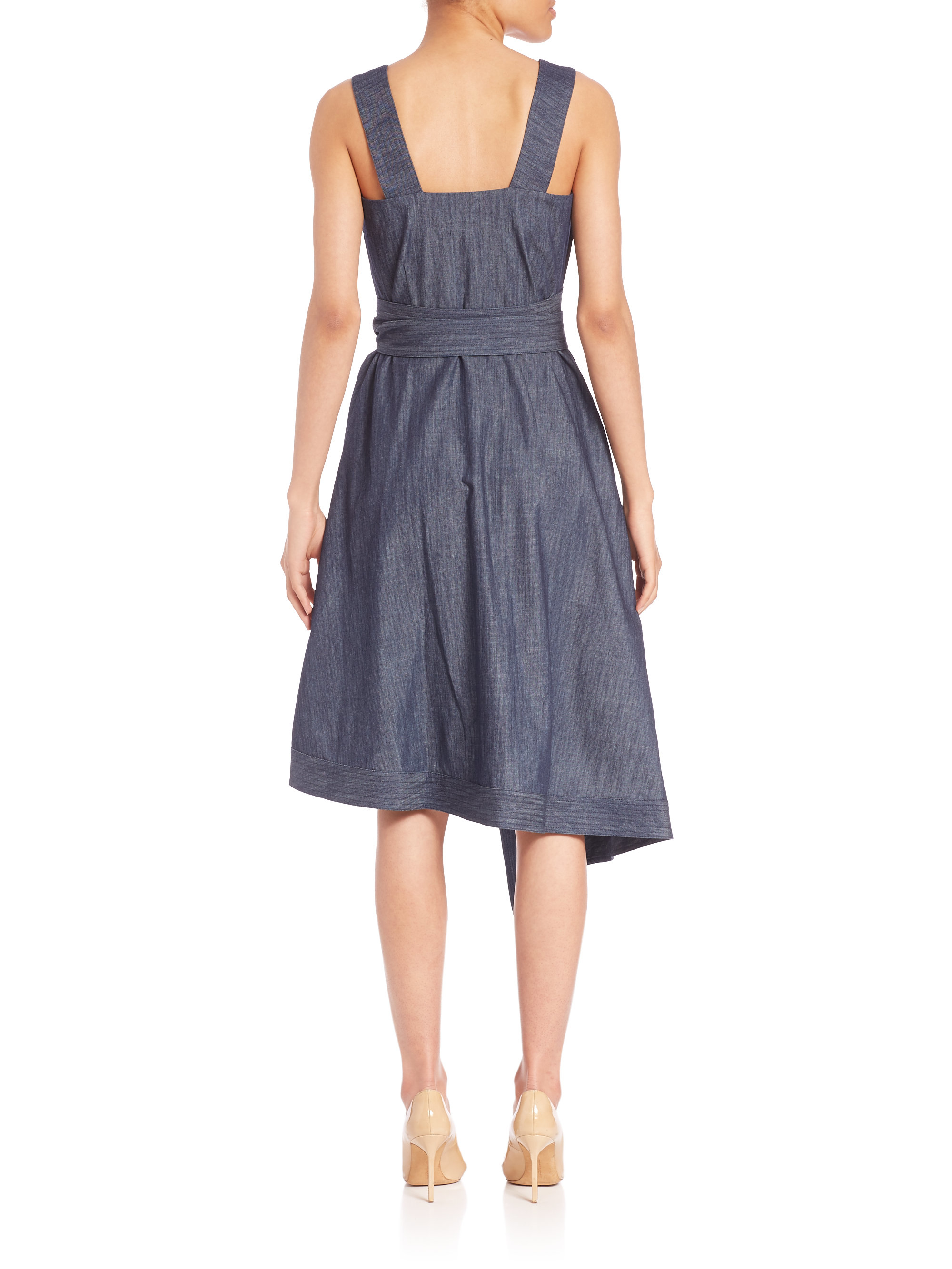 alexis denim dress