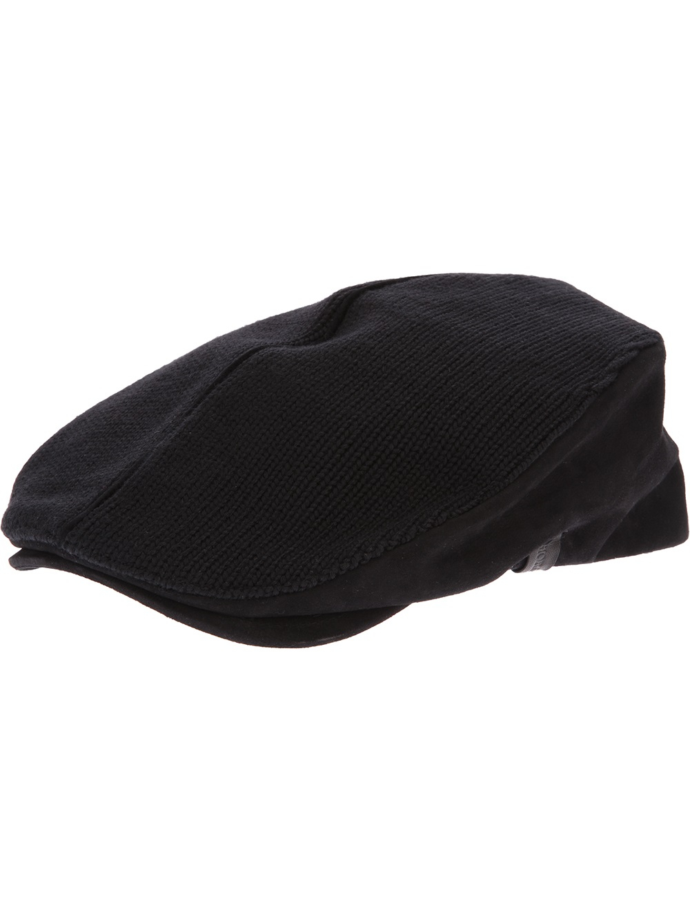 Lyst Armani Newsboy Cap in Black for Men