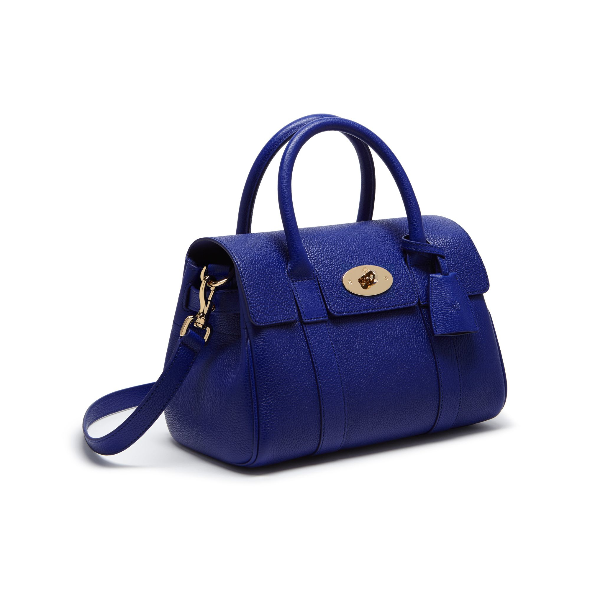 Totes bags Mulberry - Bayswater midnight blue leather tote - HH4229205U135