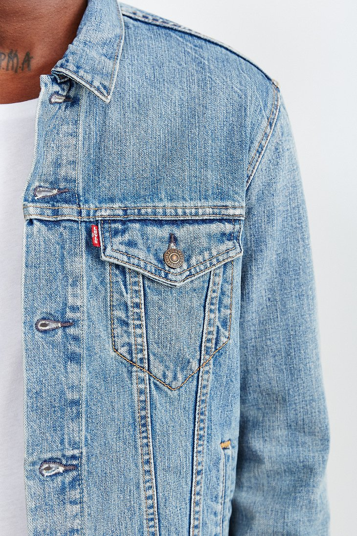 Levi's The Trucker Jacket Light Stonewash Blue for Men | Lyst Canada