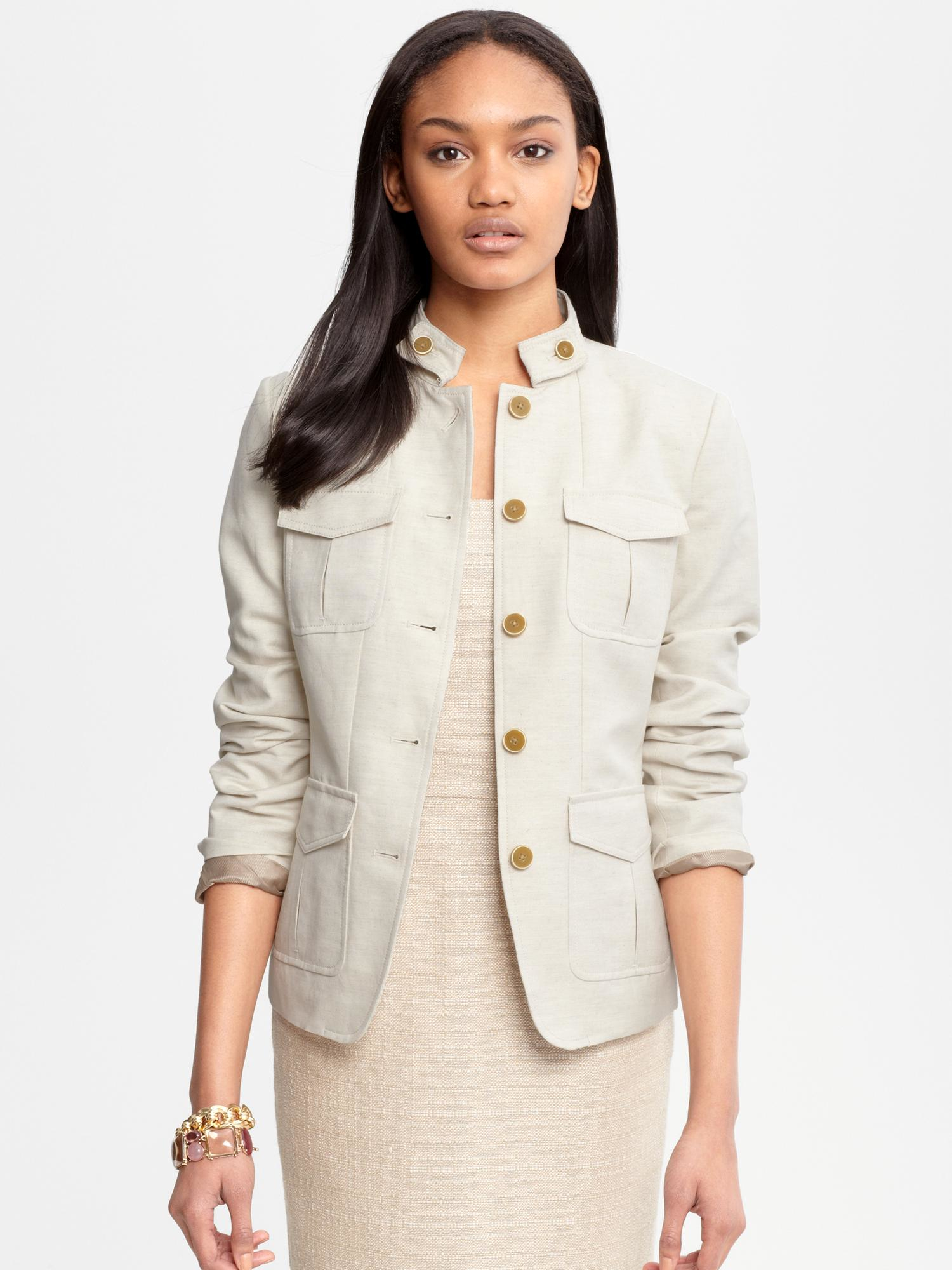 Banana republic linen jacket Clearance
