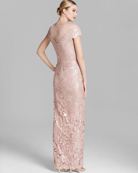 tadashi shoji antique pink