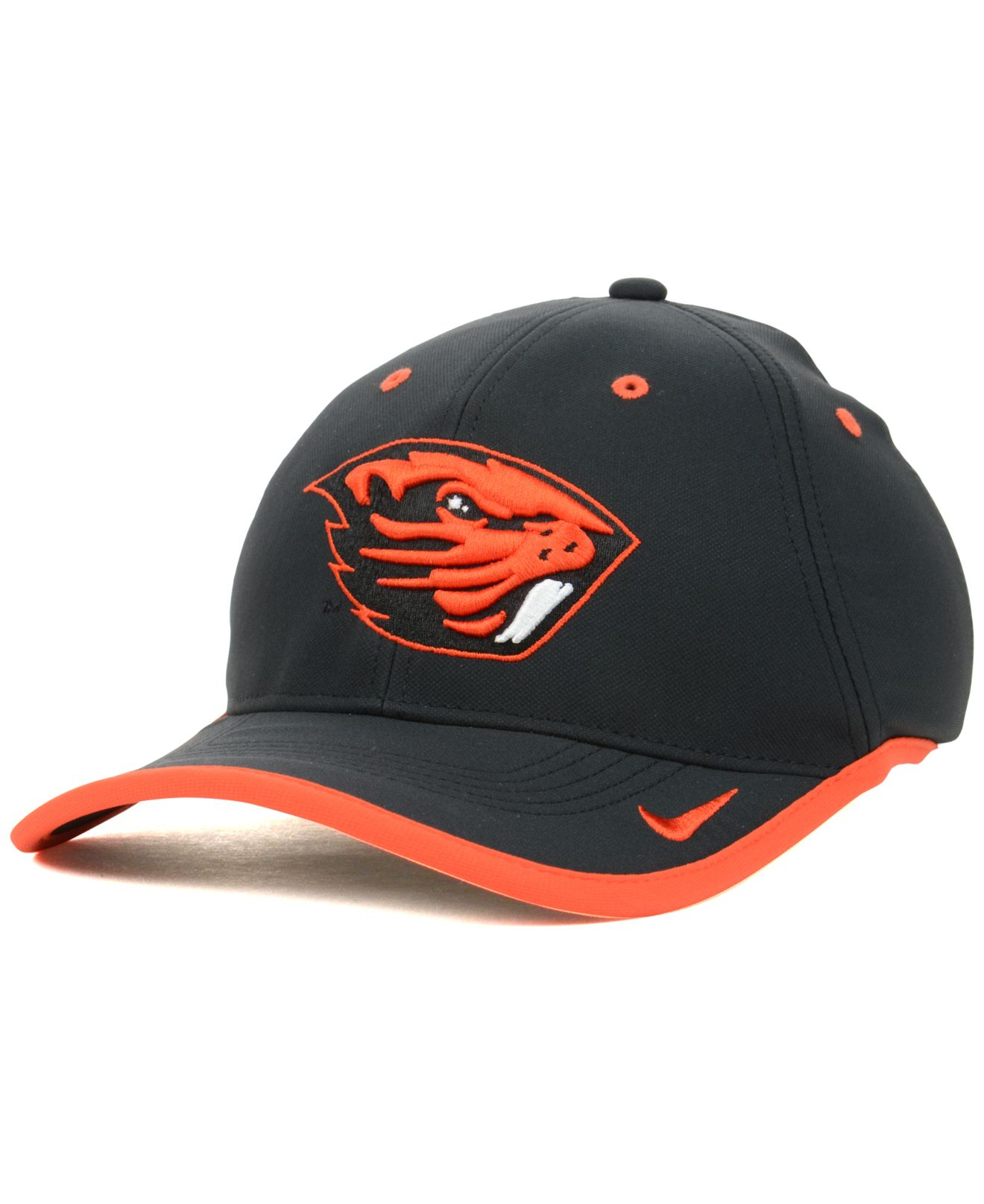 nike oregon state beavers fitted baseball hat