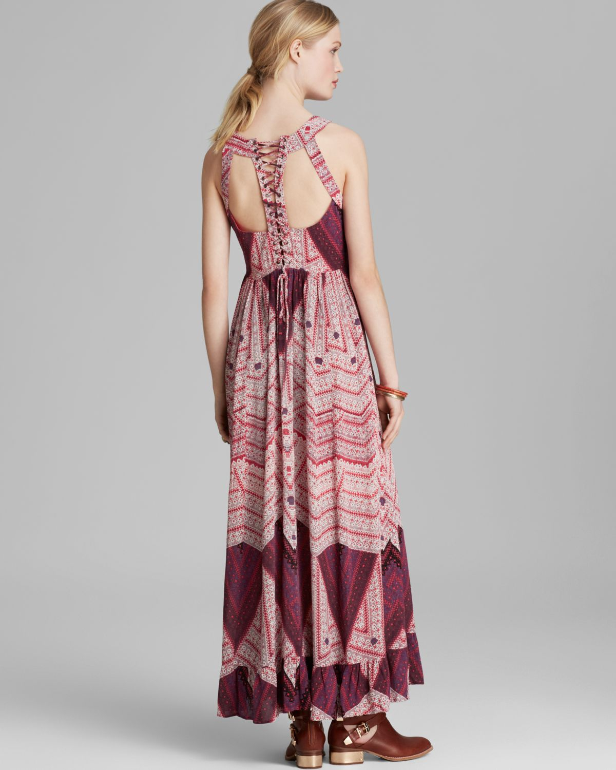 Free People Maxi Dress You Made My Day in Purple - Lyst