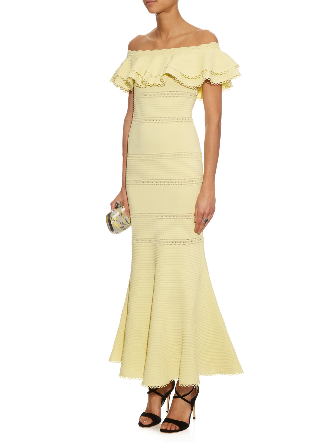 Alexander McQueen Yellow Dress