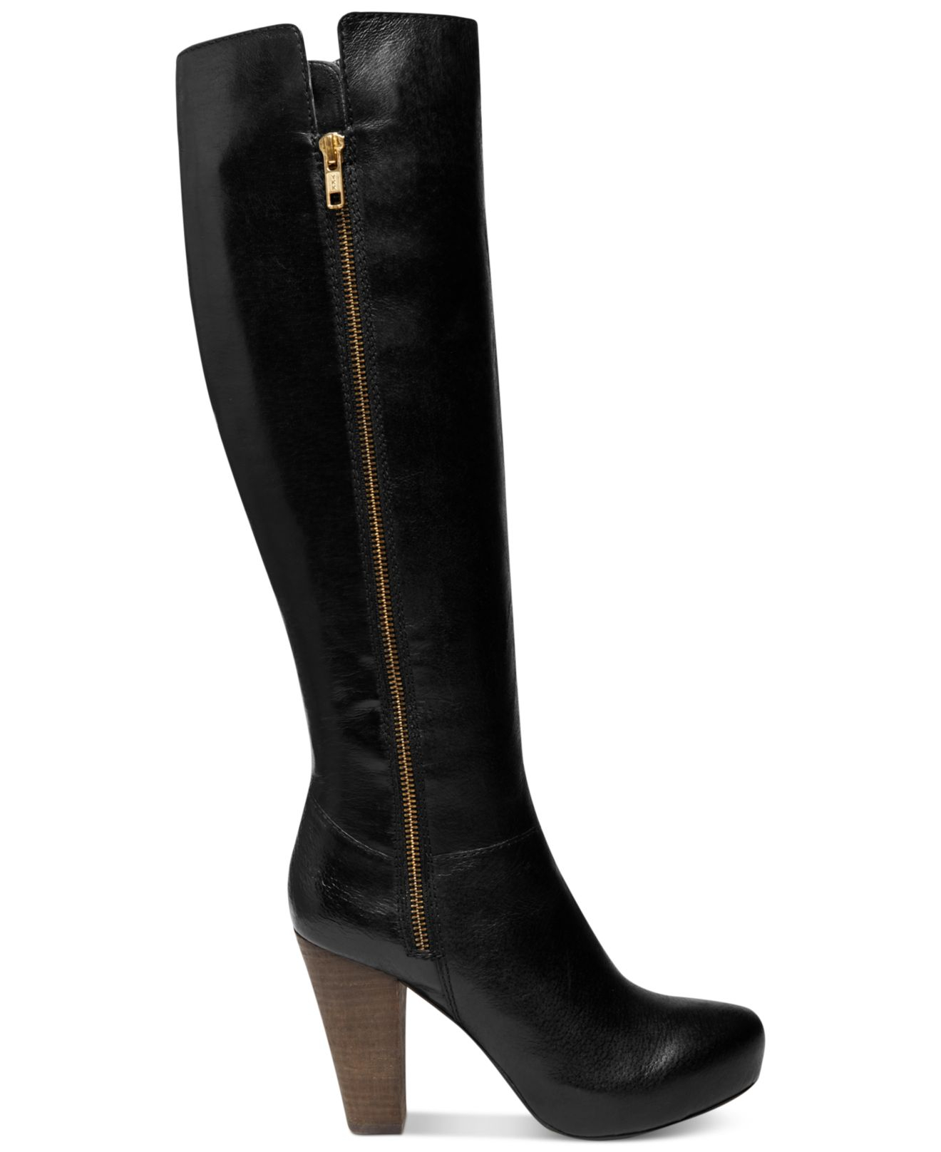 steve madden black tall boots