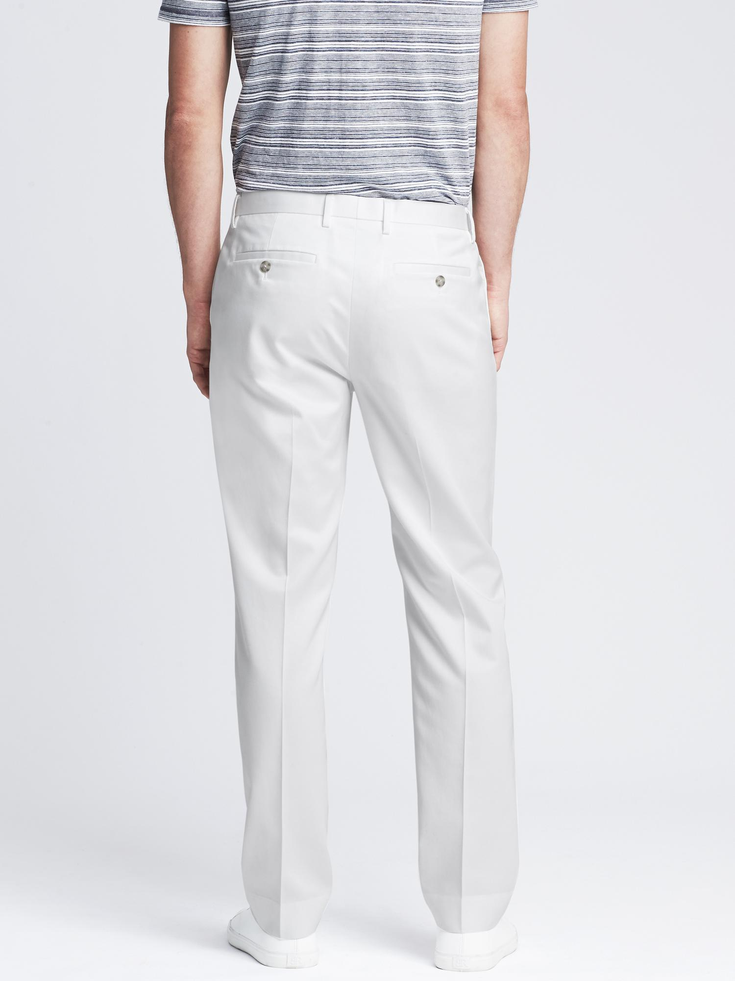 white jeans for mens banana republic