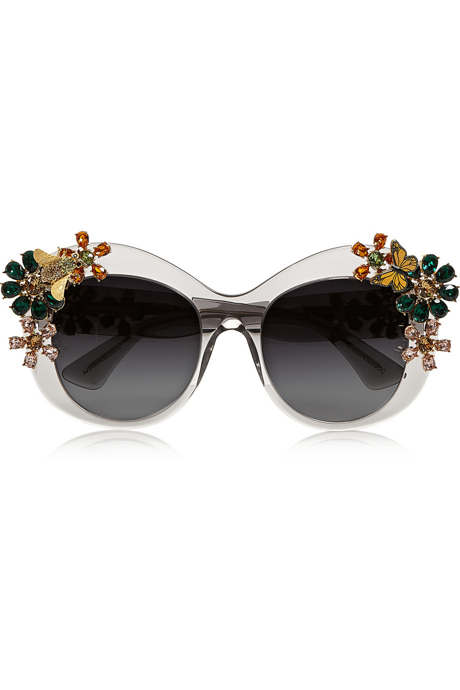 Dolce & Gabbana Swarovski Crystal-Embellished Square-Frame Acetate  Sunglasses | Lyst