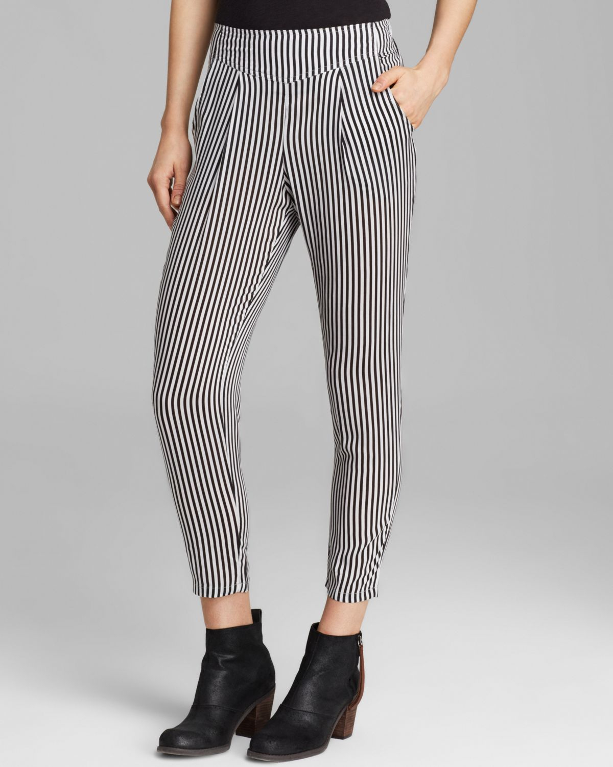 Free people striped pants Clearance
