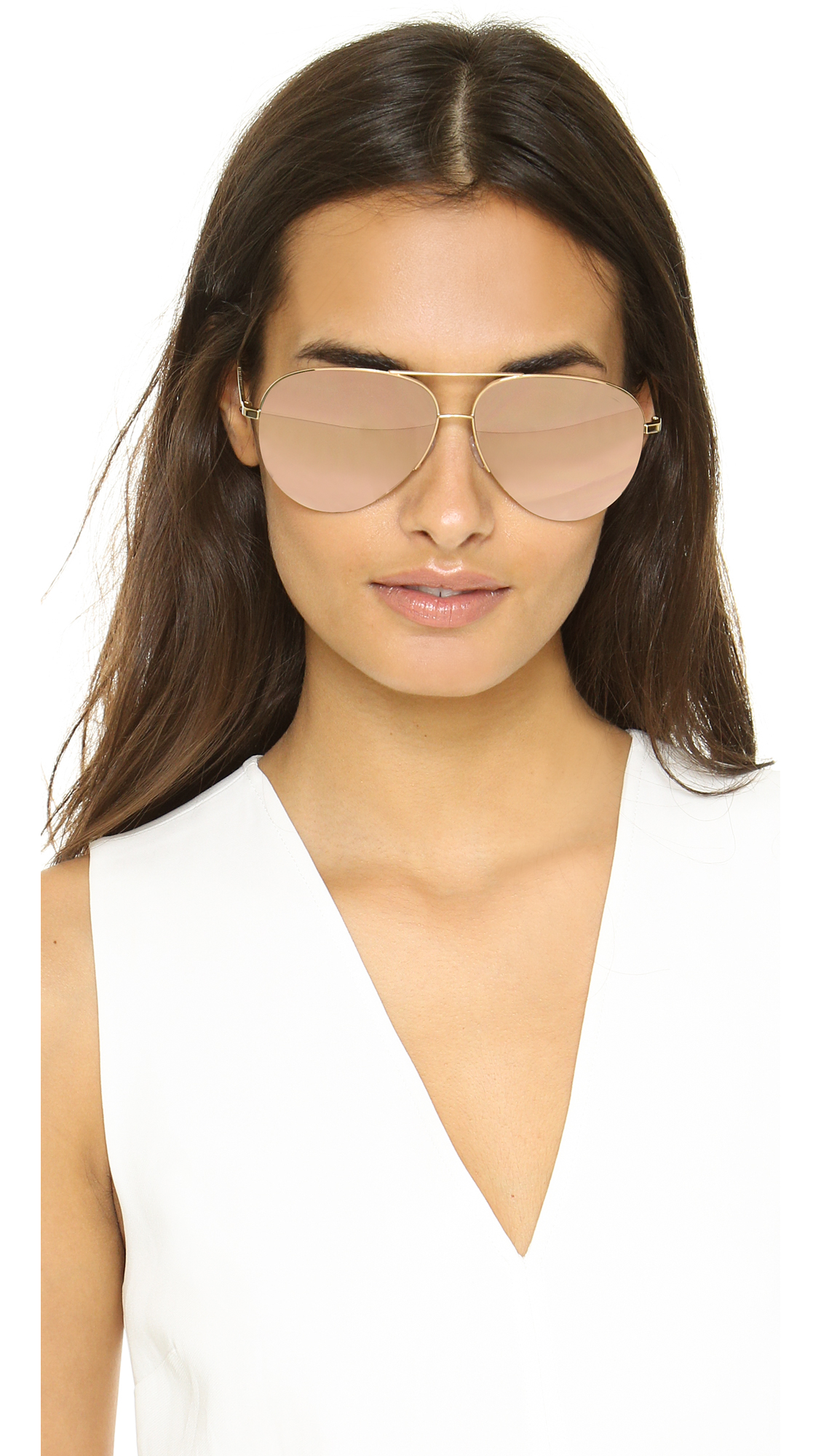 Victoria Beckham Classic Victoria Sunglasses - Lyst